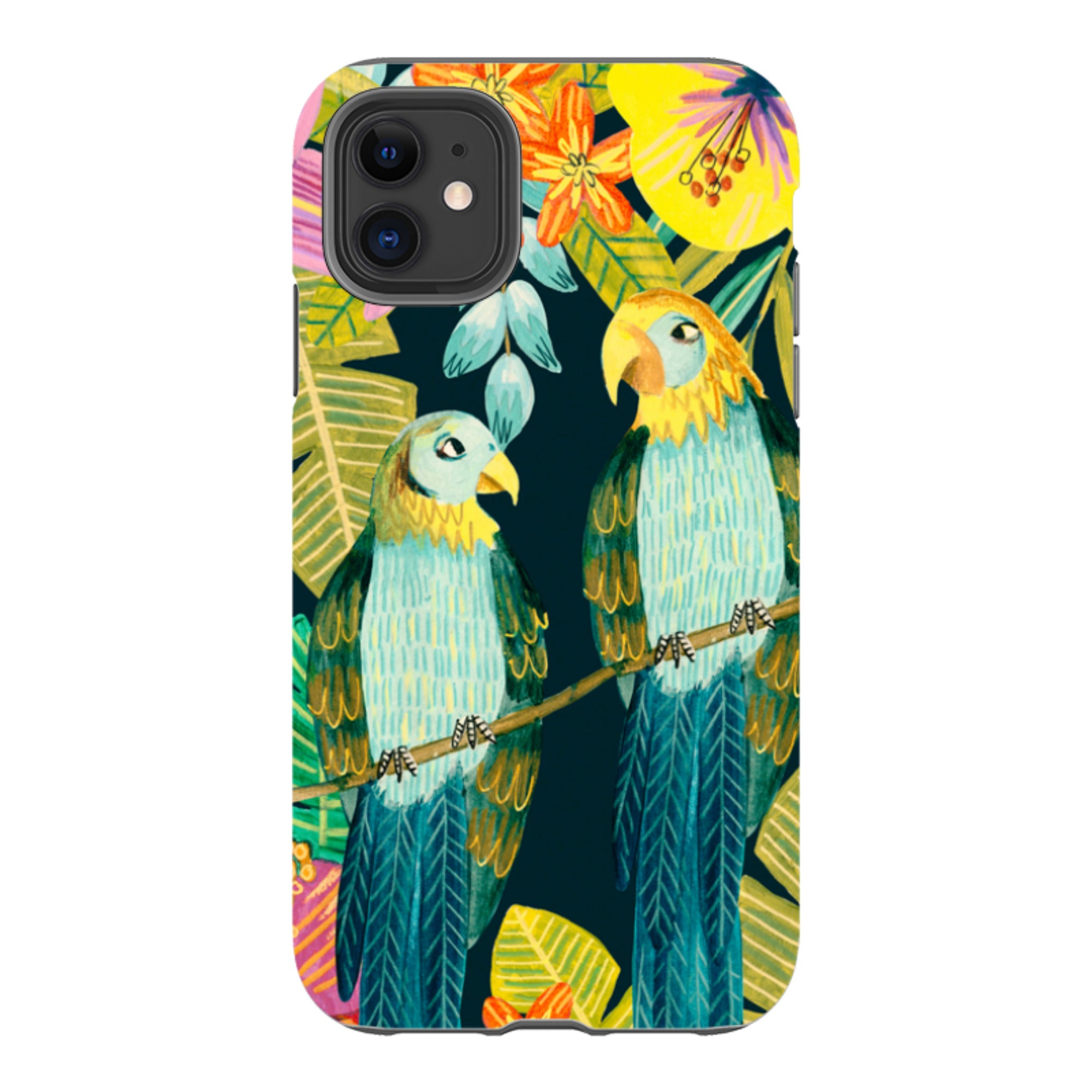 iPhone Tough Case - Papegaai By Caroline Bonne Muller