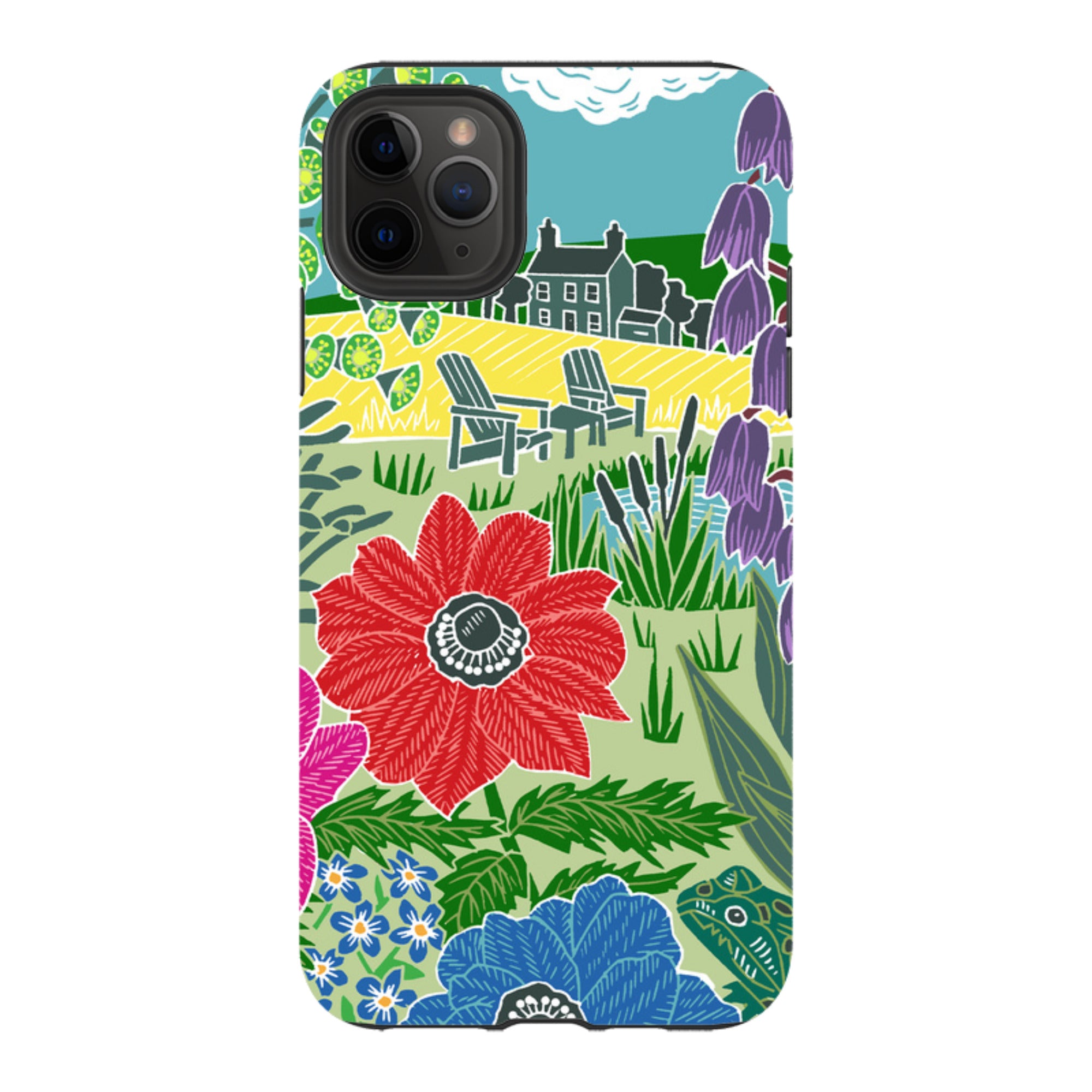 iPhone Tough Case - Camassias By kate Heiss