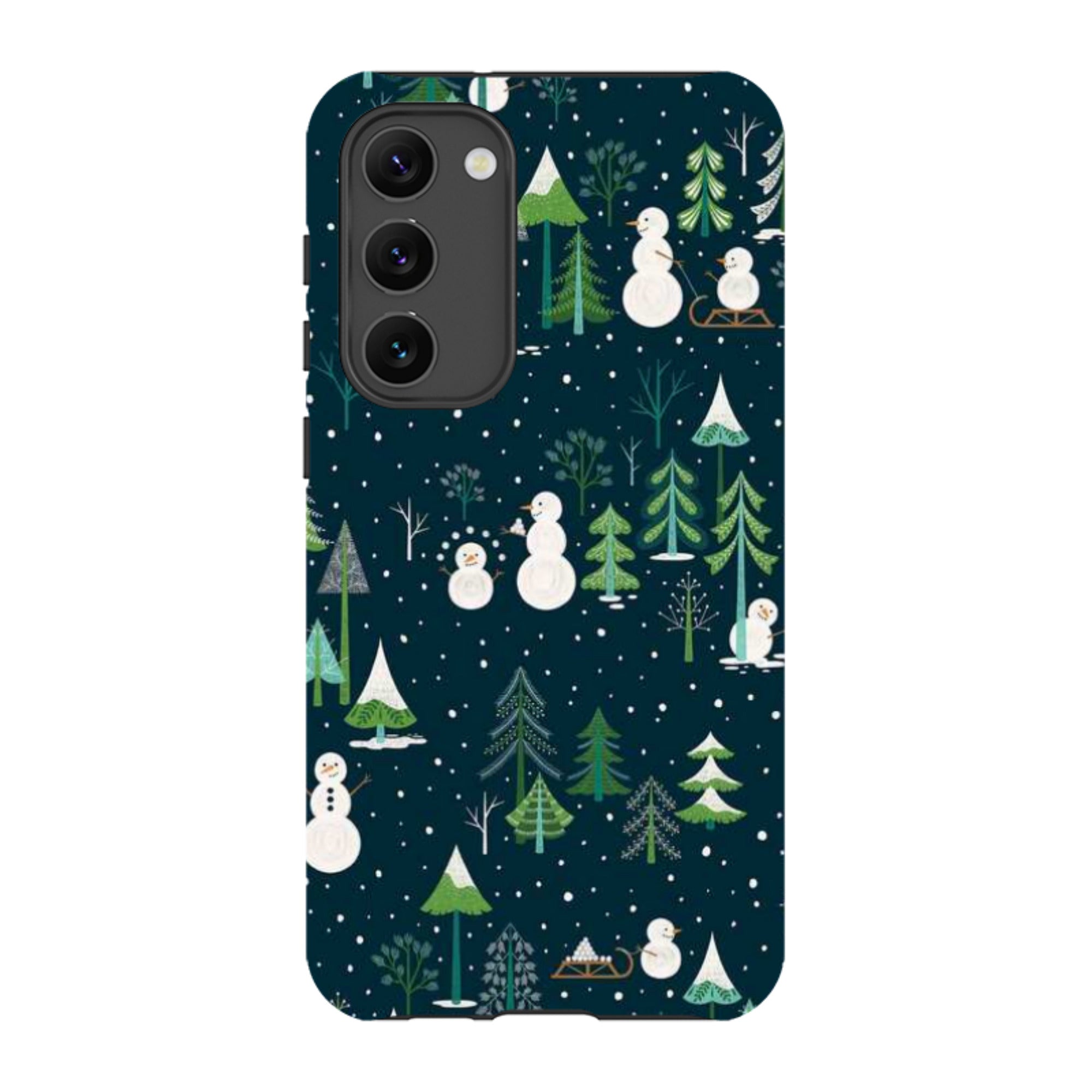 Samsung Tough Case - Snowman Playground By Jenny Zemanek