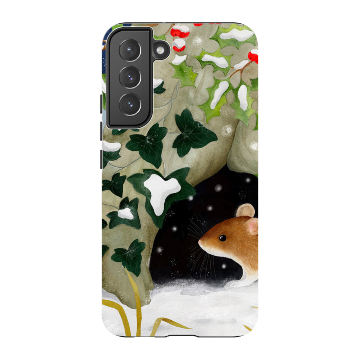 Samsung Tough Case - Winter Mouse By Bex Parkin