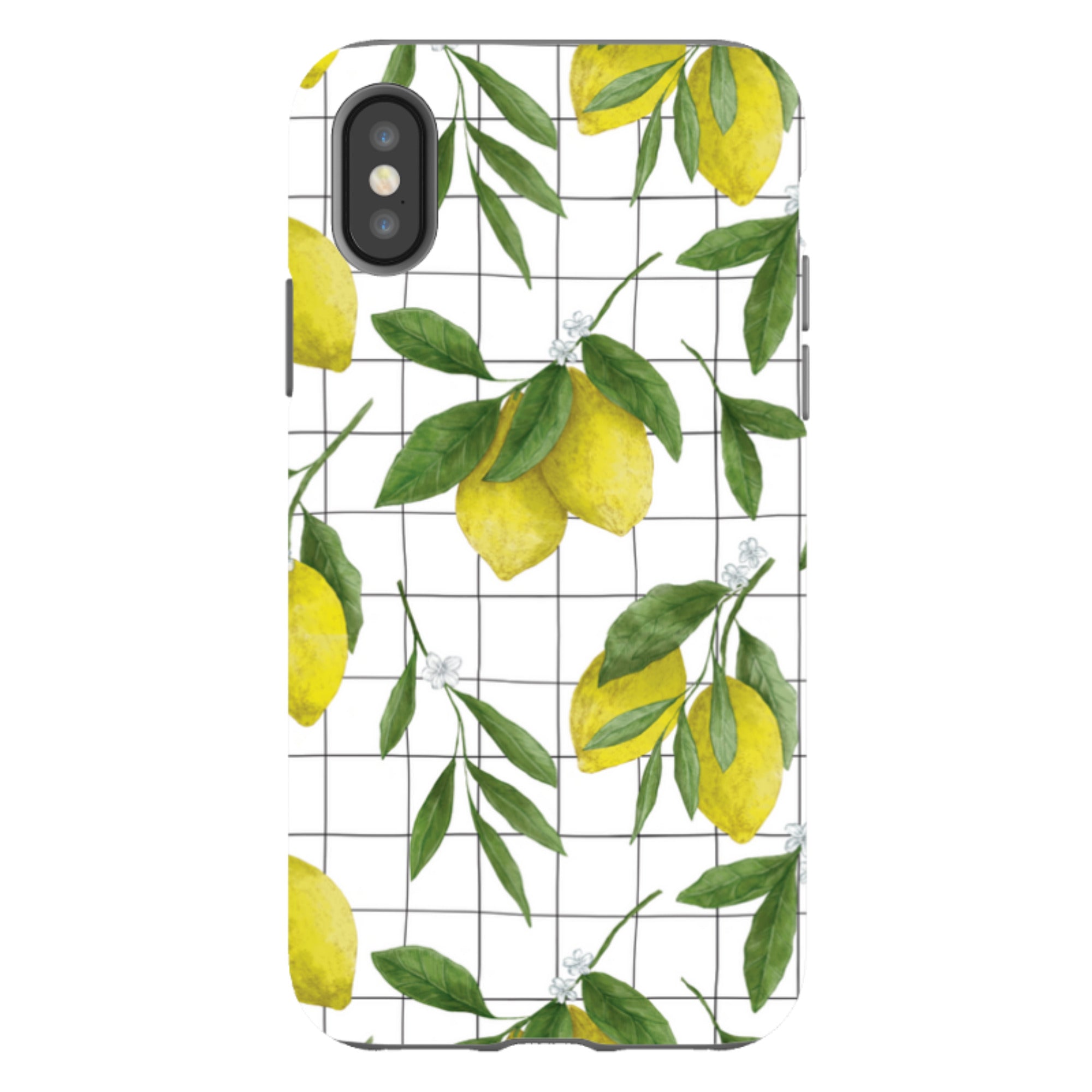 iPhone Tough Case - Lemons 1 By Jade Mosinski