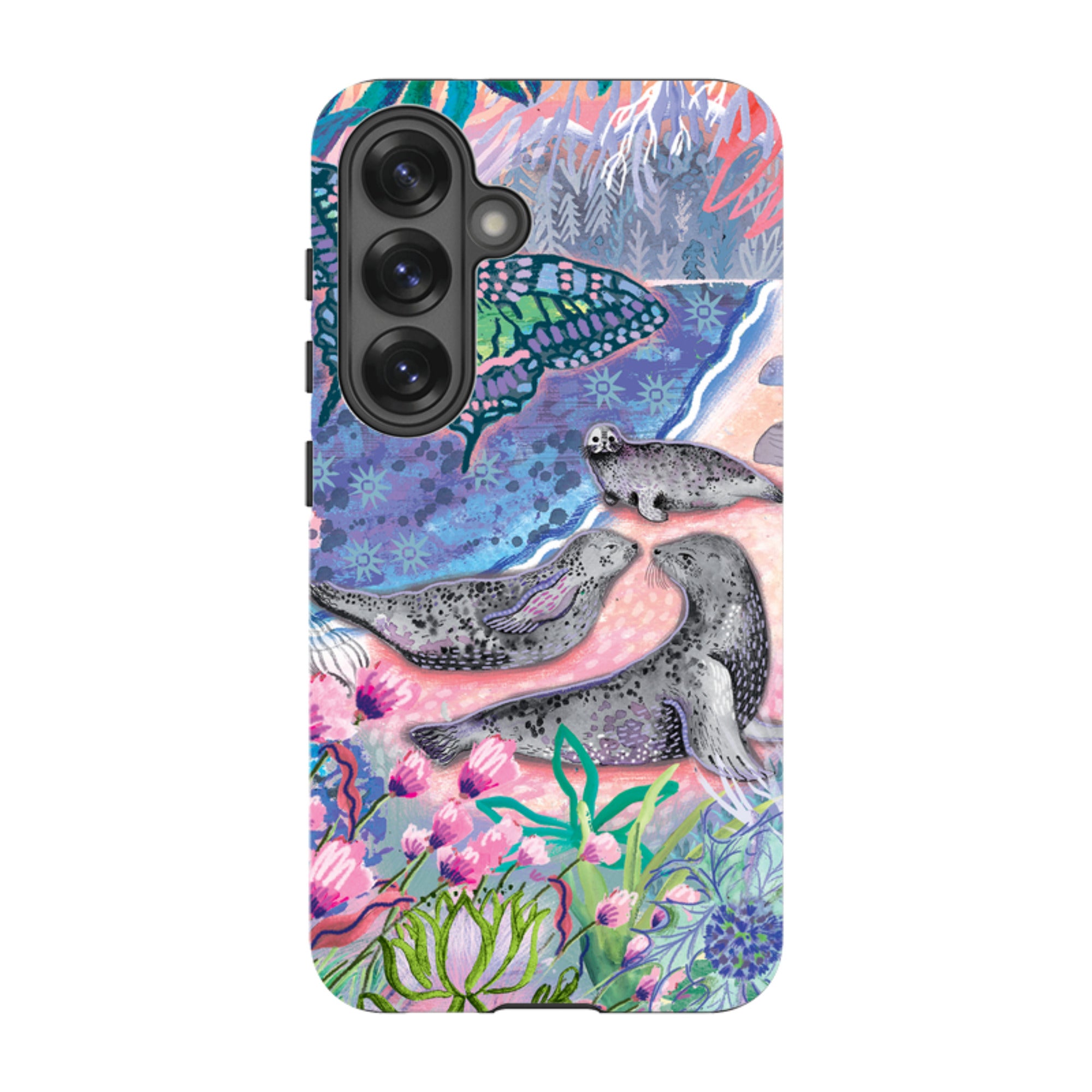 Samsung Tough  Case - Scenic Seals Of Norfolk By Emma Frances Grant
