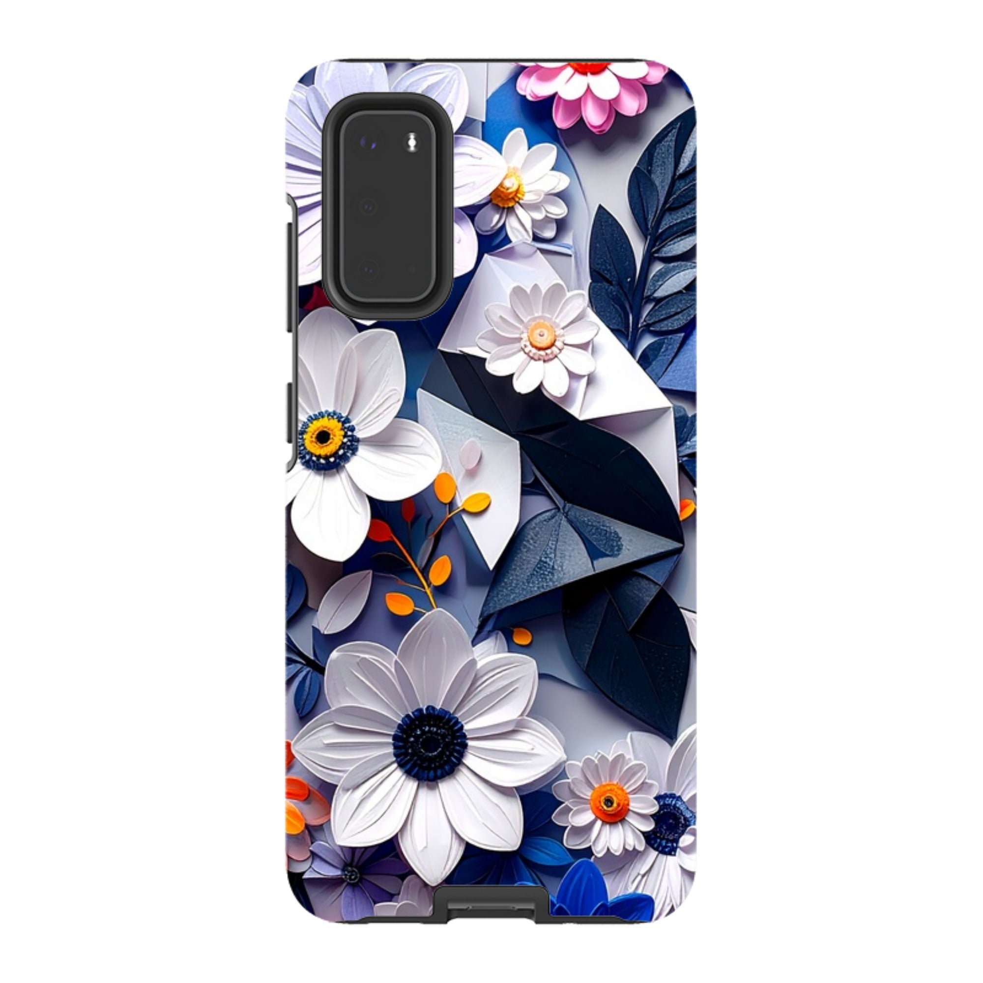Samsung Tough Case - Summer Blue Florals
