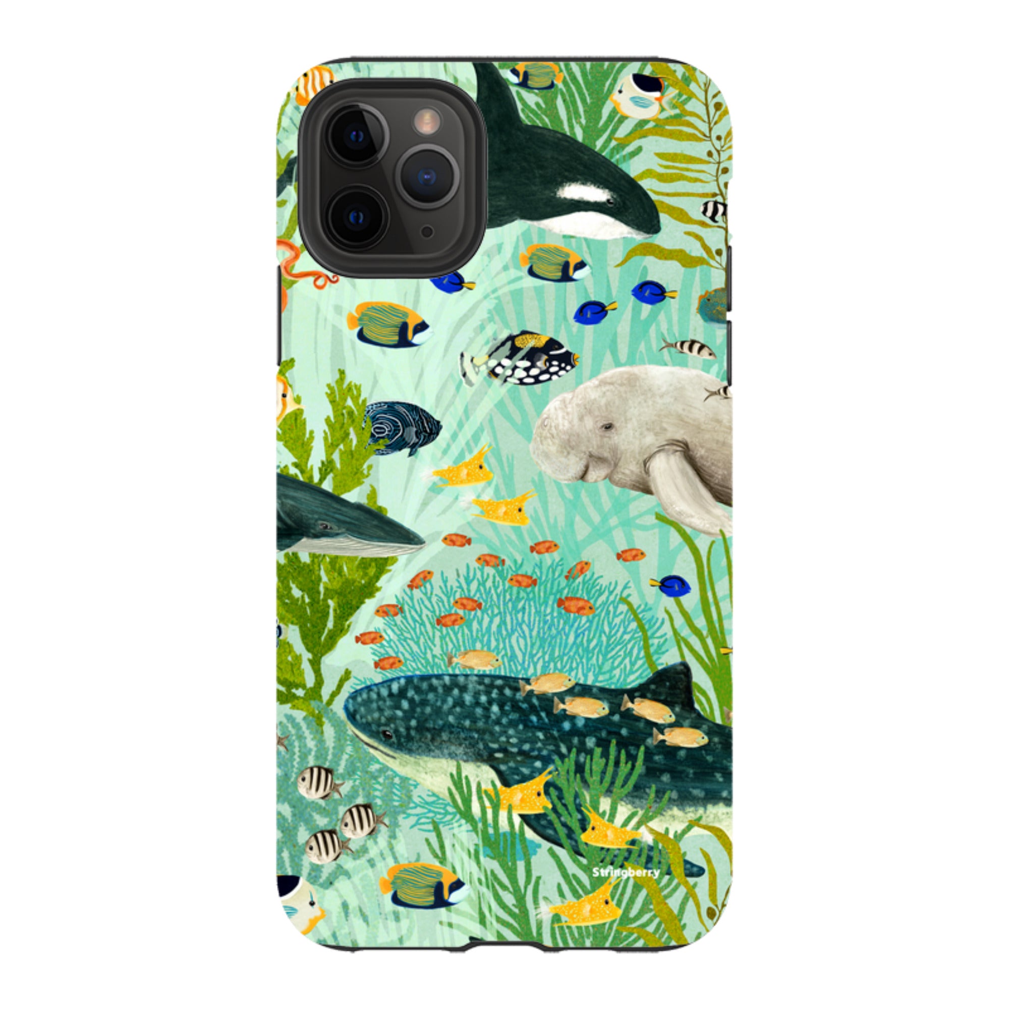 iPhone Tough Case - Sea Life By Katherine Quinn
