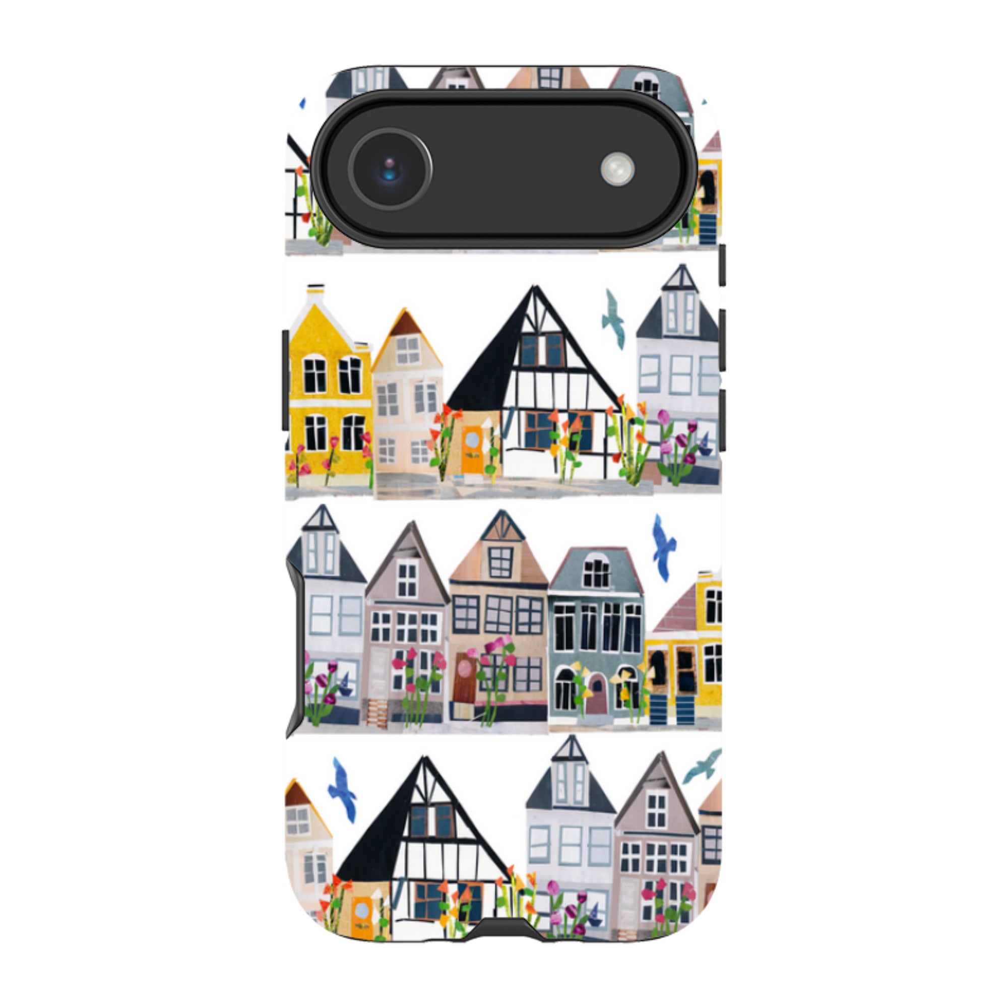 iPhone Tough Case - Danish Houses By Tracey English