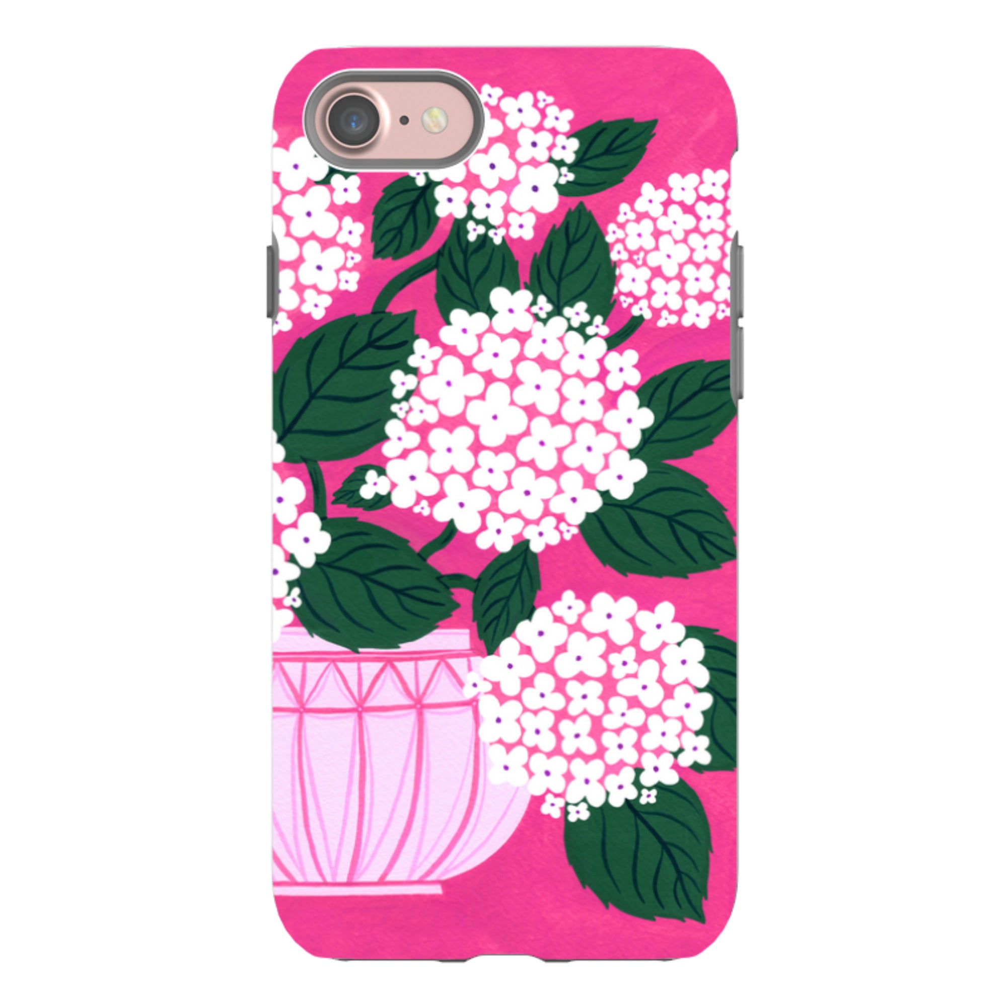 iPhone Tough Case - Hydrangea By Madalina Andronic