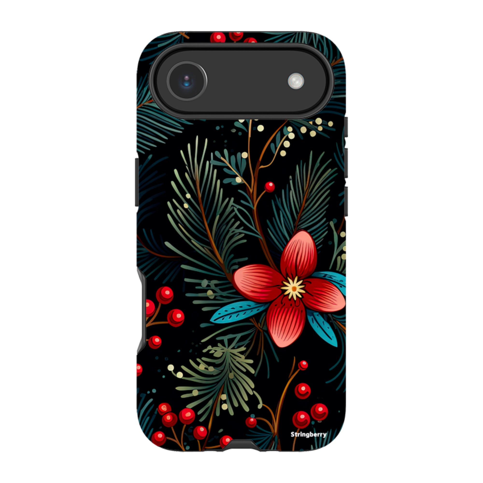 iPhone Tough Case - Red Berries