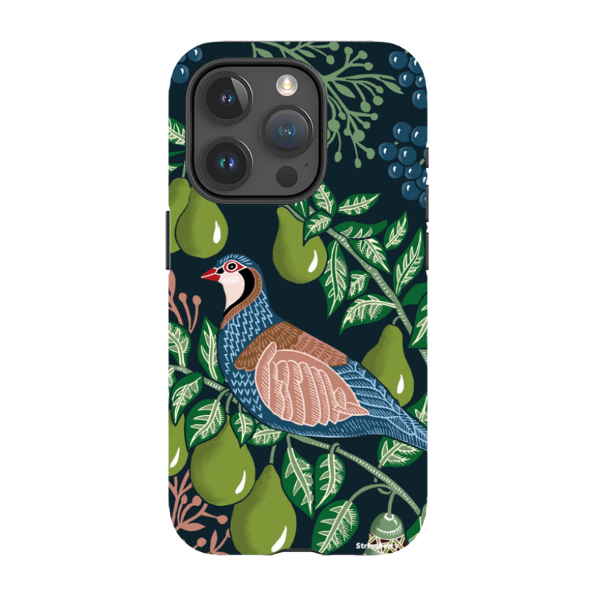 iPhone Tough Case - Partridge In Pear Tree By Kate Heiss