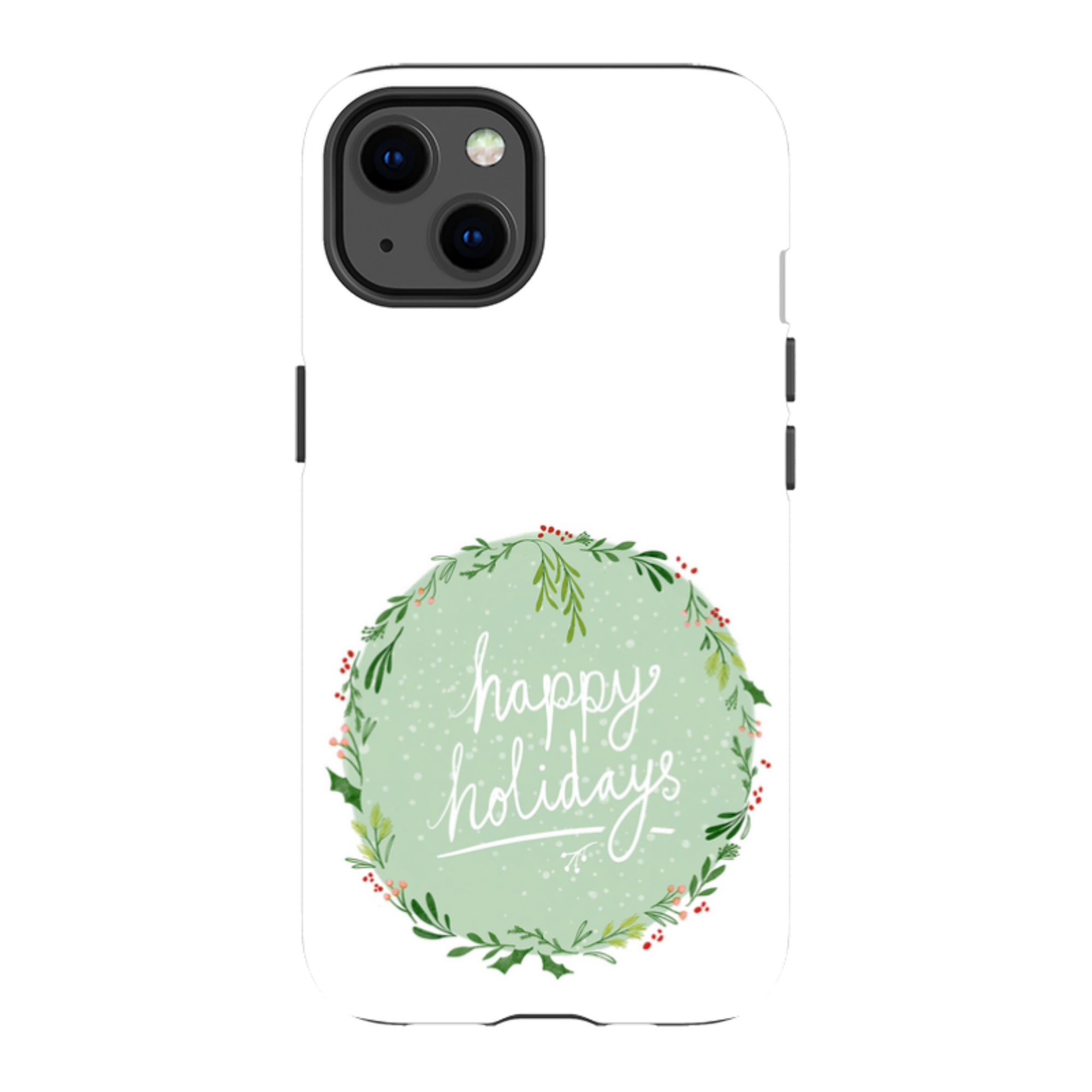 iPhone Tough Case - Happy Holidays By Katherine Quinn