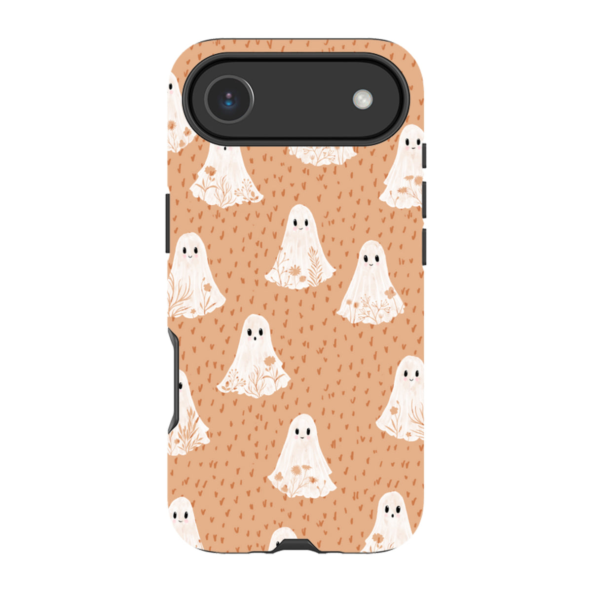 iPhone Tough Case - Floral Ghosts - Cider Clay By Katherine Quinn