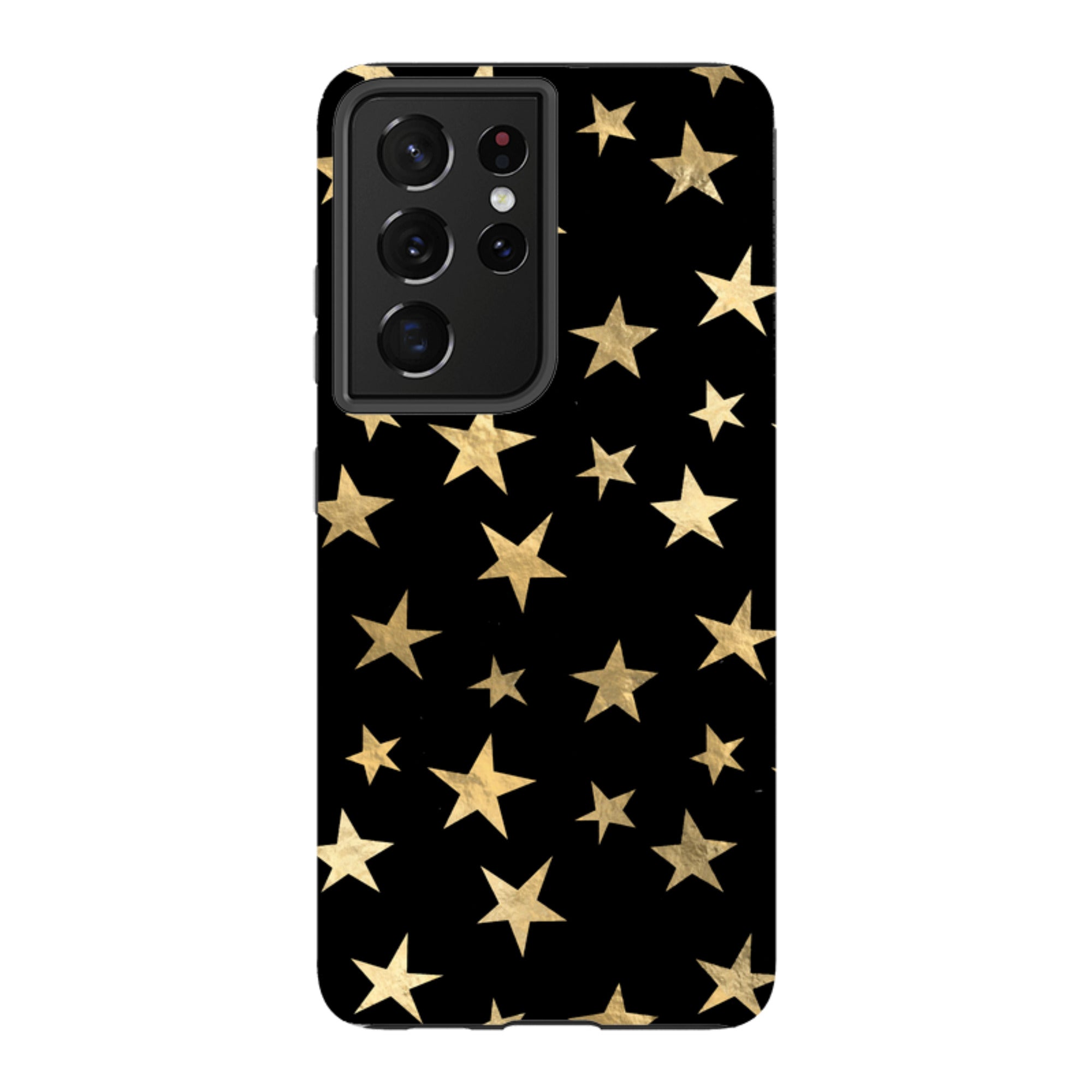 Samsung Tough Case - Black and Gold Stars