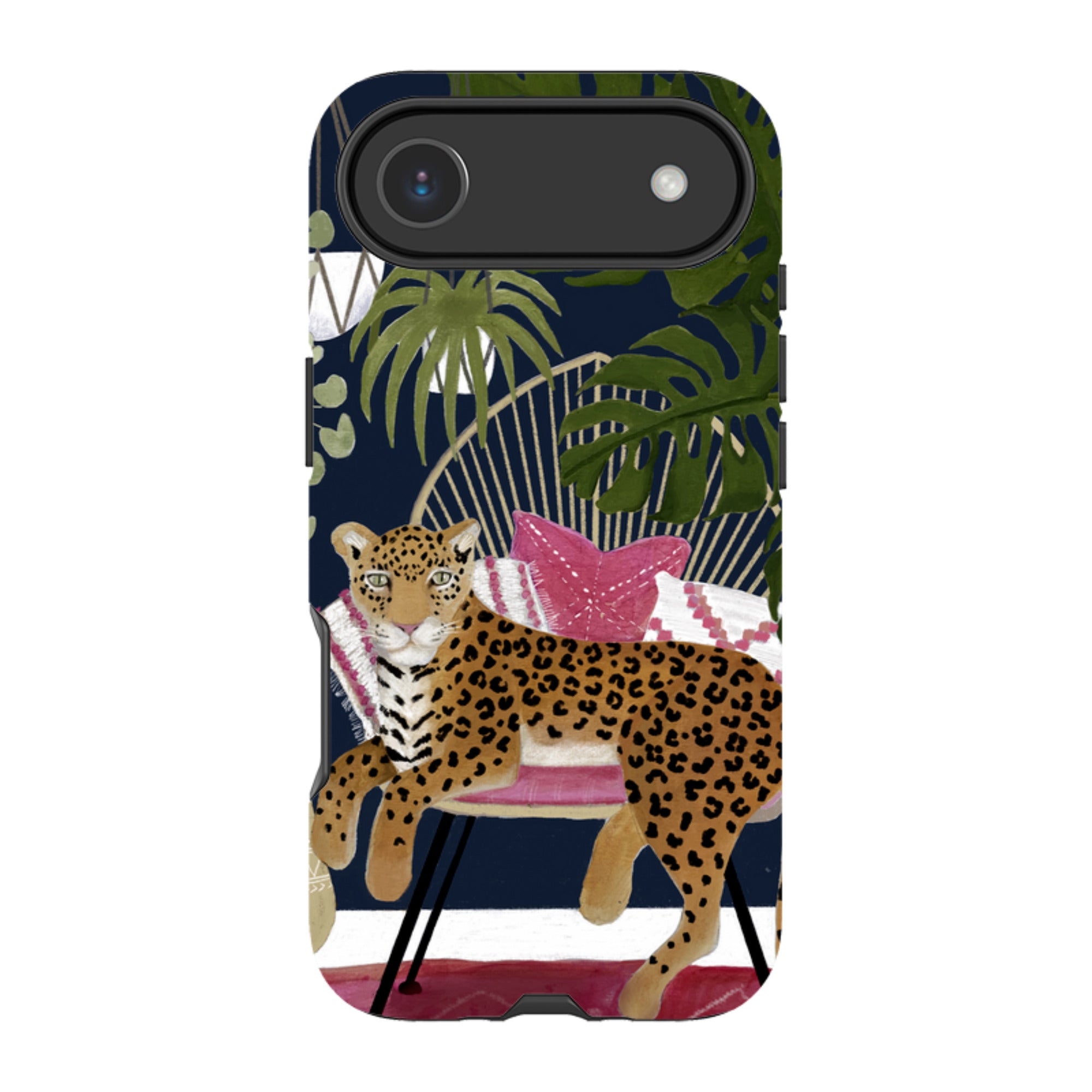 iPhone Tough Case - Boho Leopard By Bex Parkin