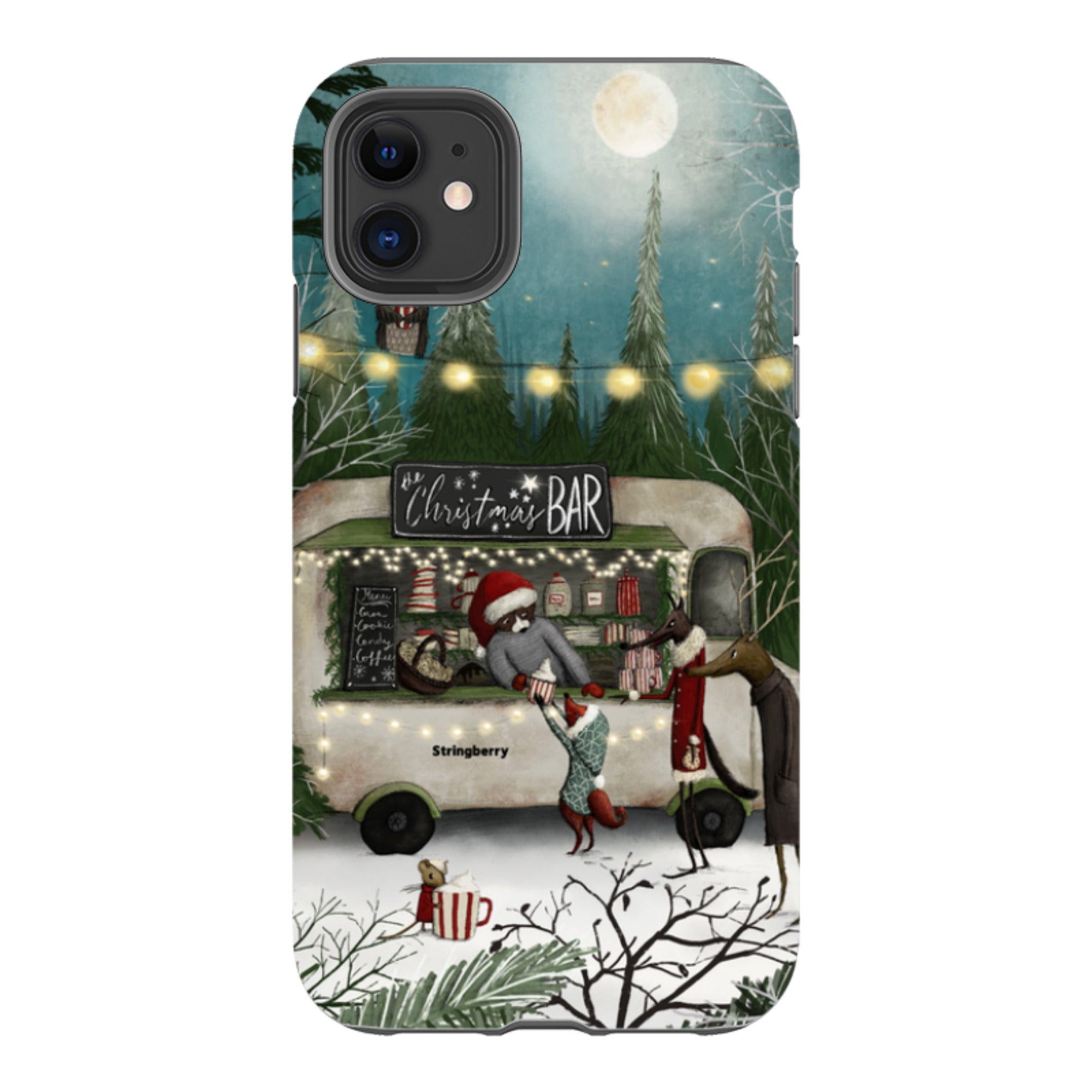 iPhone Tough Case - Christmas Bar By Maja Lindberg