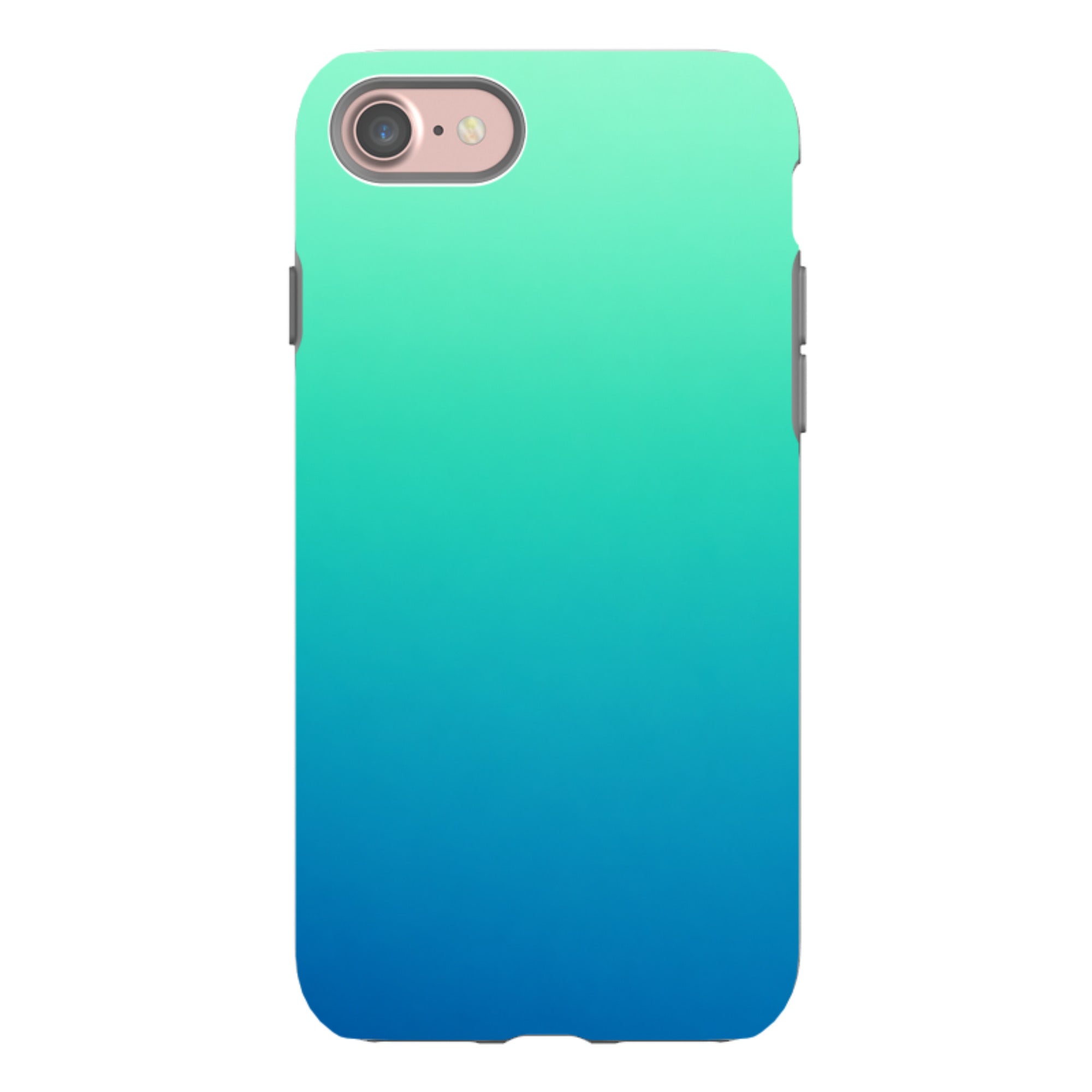iPhone Tough Case - Teal Ombre