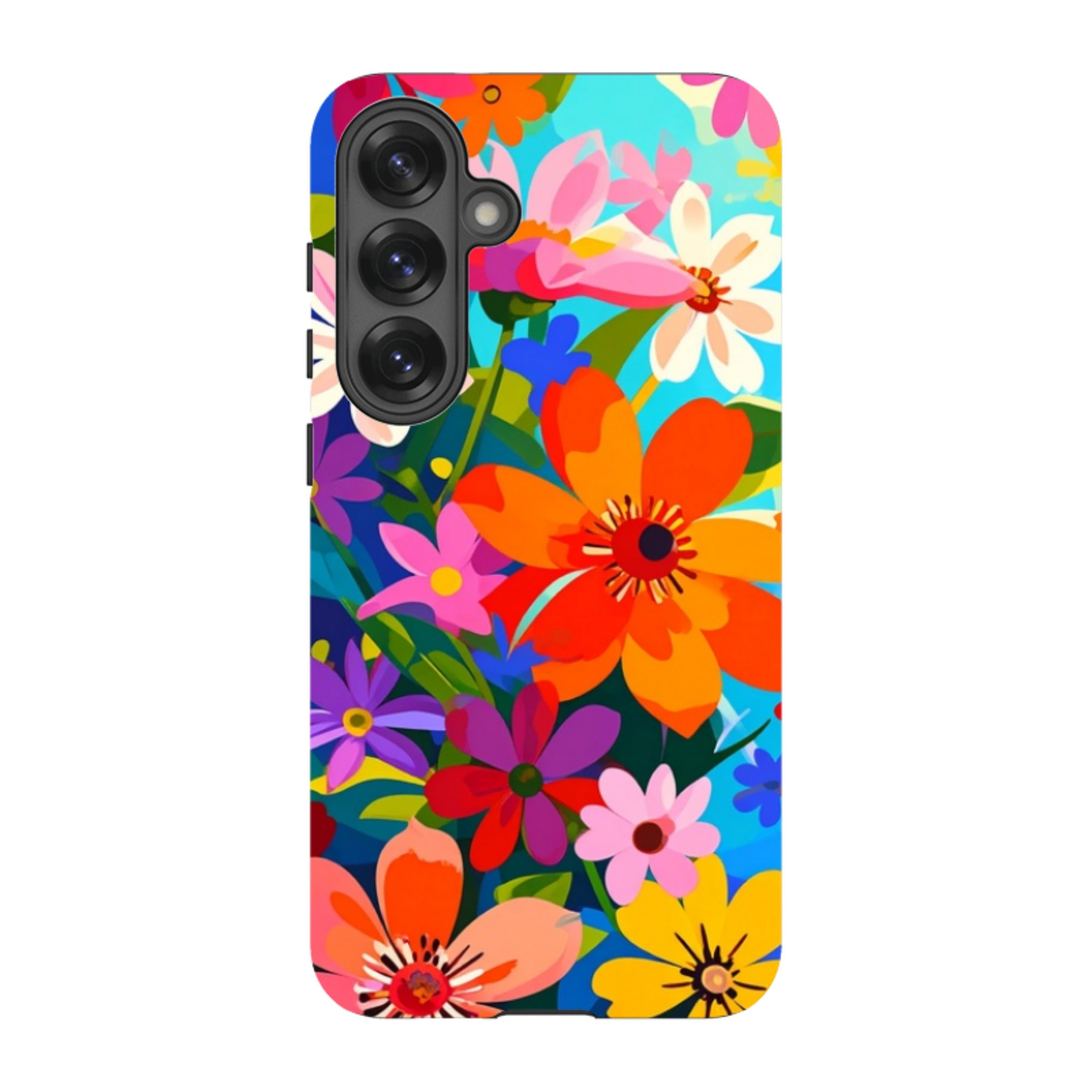Samsung Tough Case - Rainbow Floral