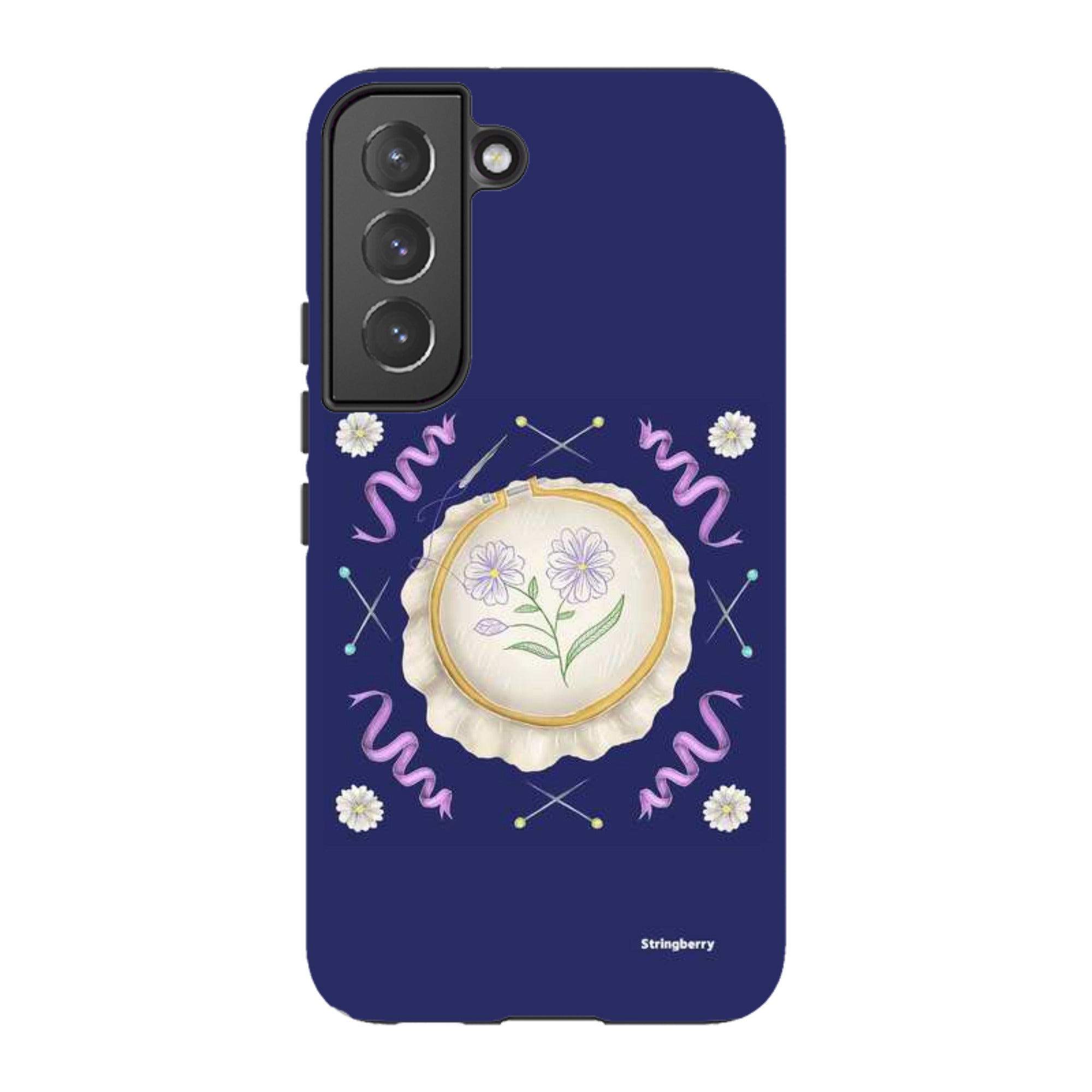 Samsung Tough Case - Daisy Needlework By Catherine Rowe