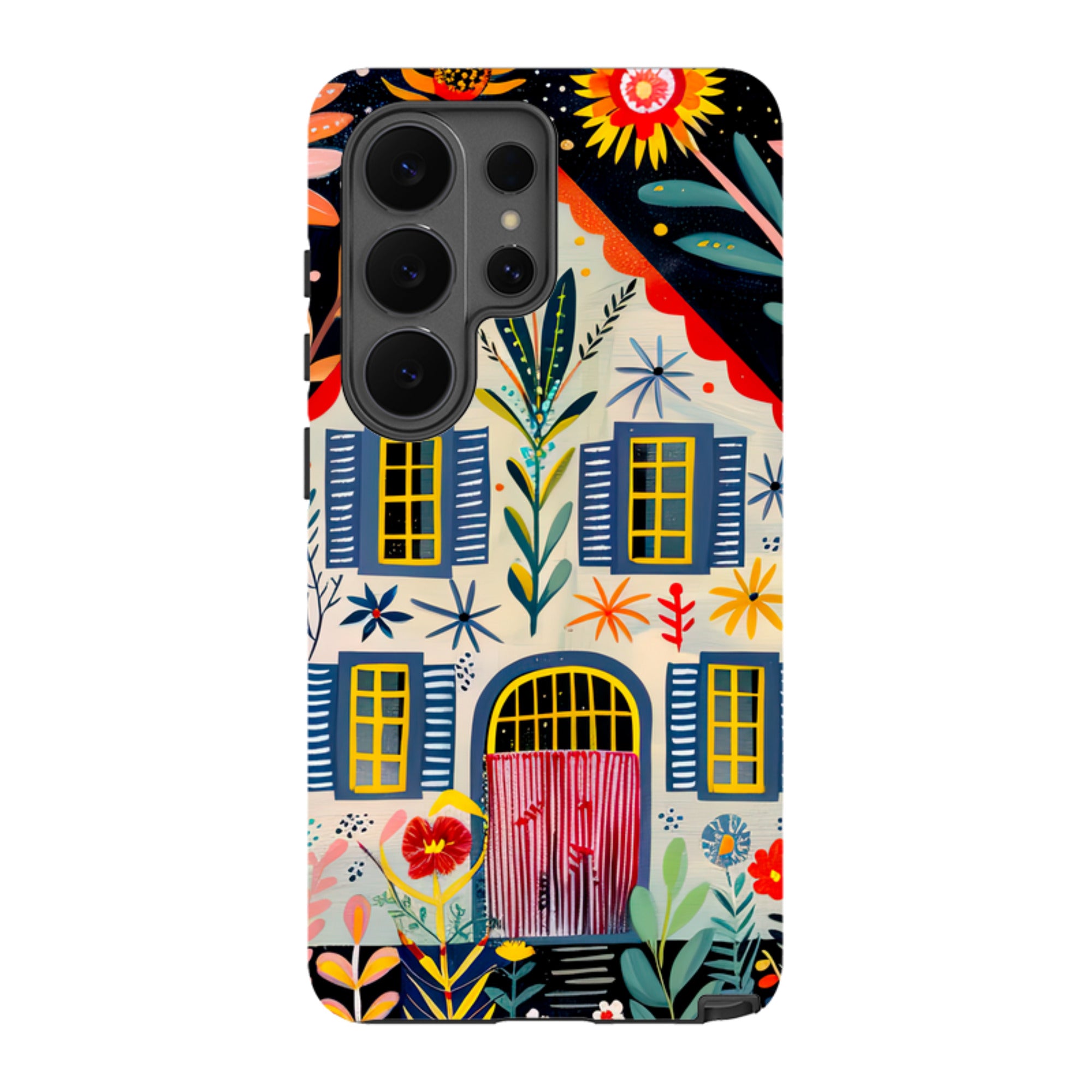 Samsung Tough Case - Folk Art House X