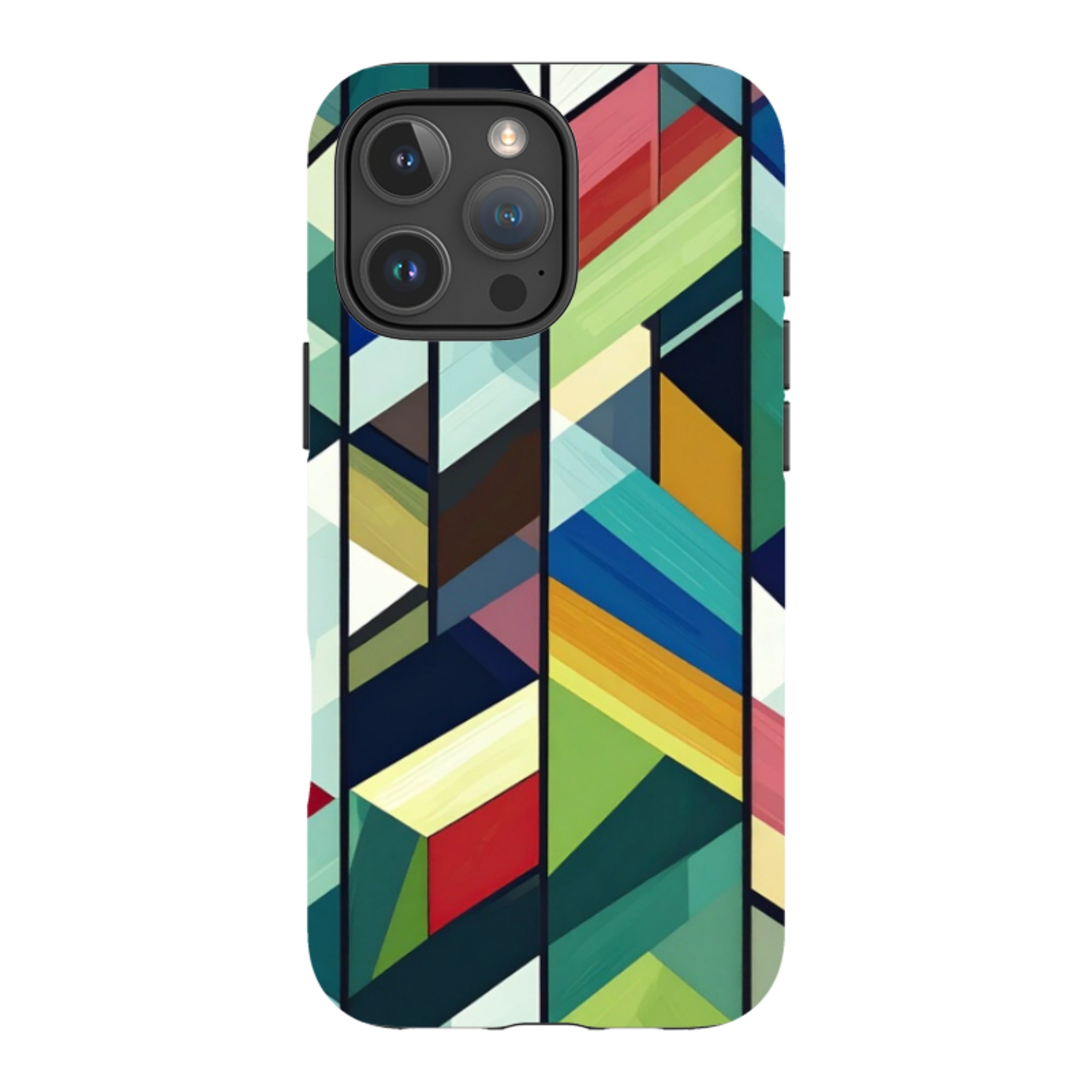 iPhone Tough Case - Technicolor Green