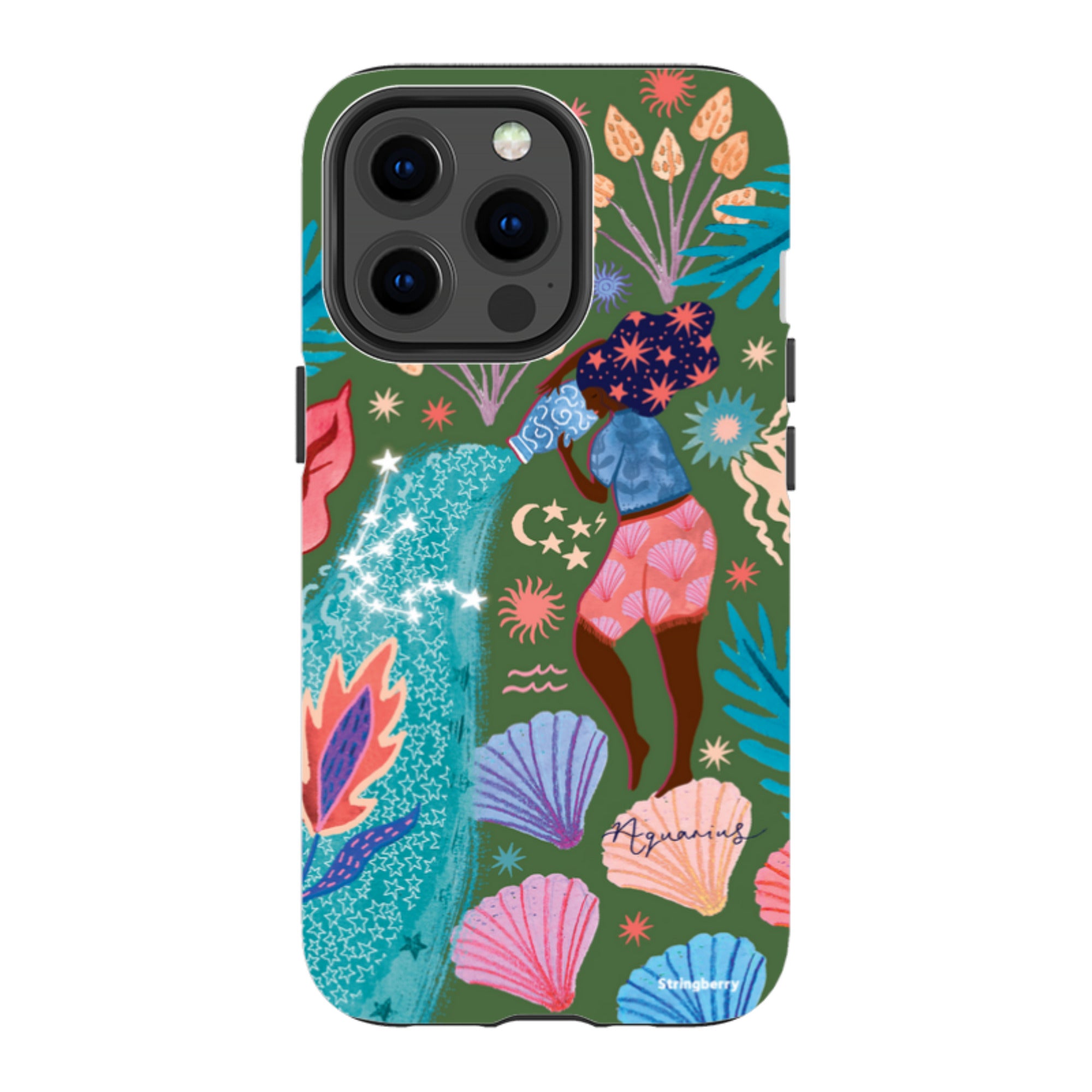 iPhone Tough Case - Aquarius By Emma Frances Grant