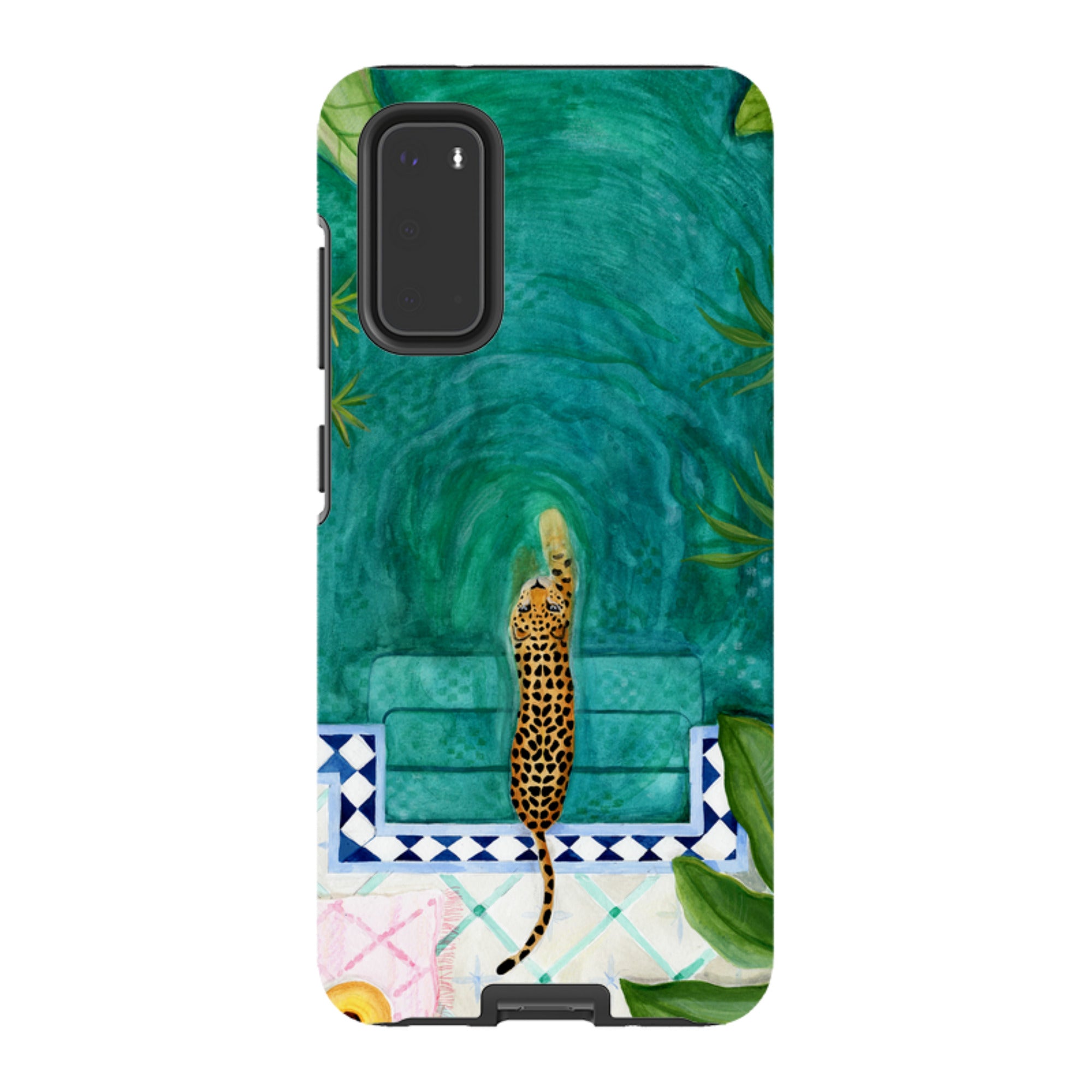 Samsung Tough Case - Riad Tiger By Bex Parkin