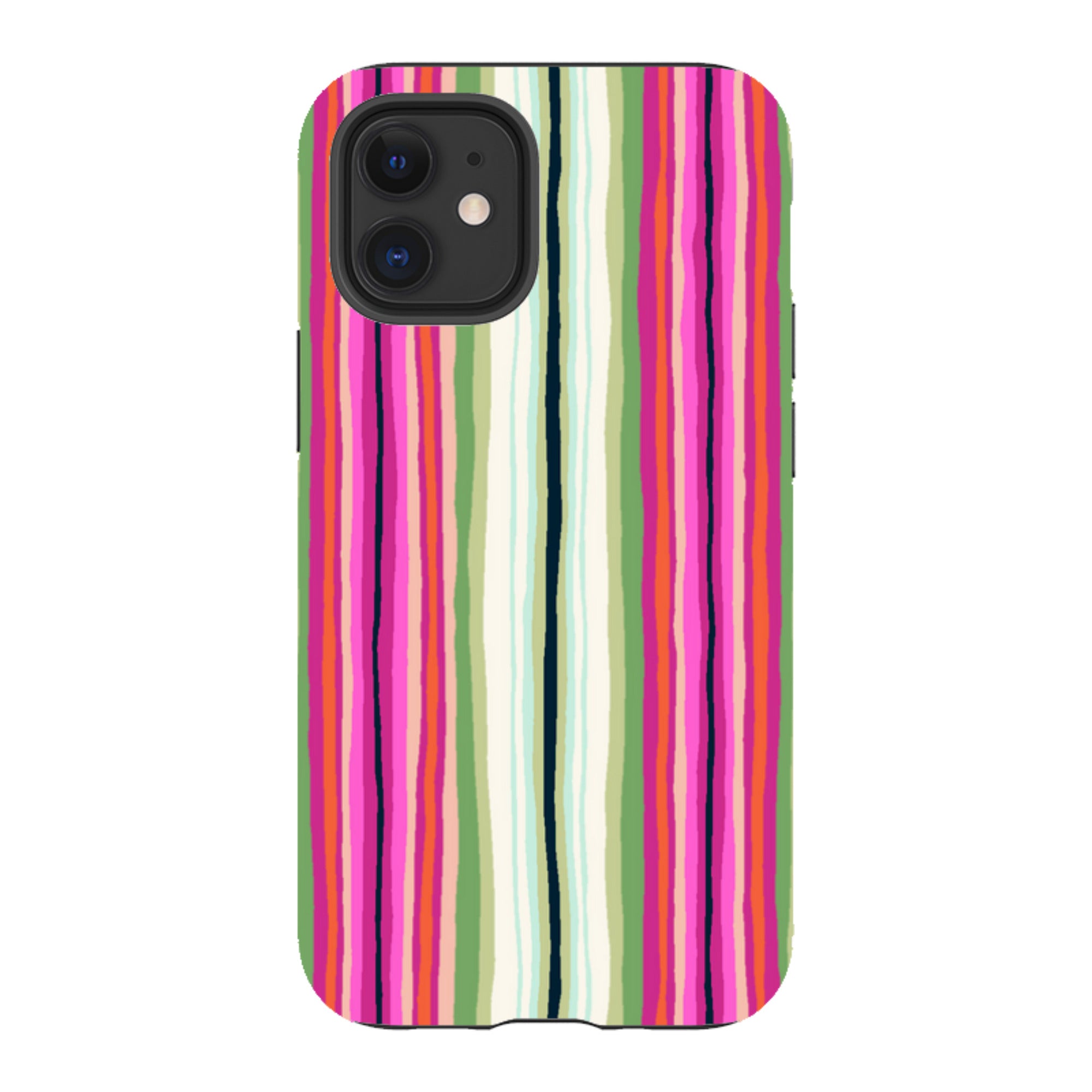 iPhone Tough Case - Atelier Stripe Windflower By Sarah Campbell