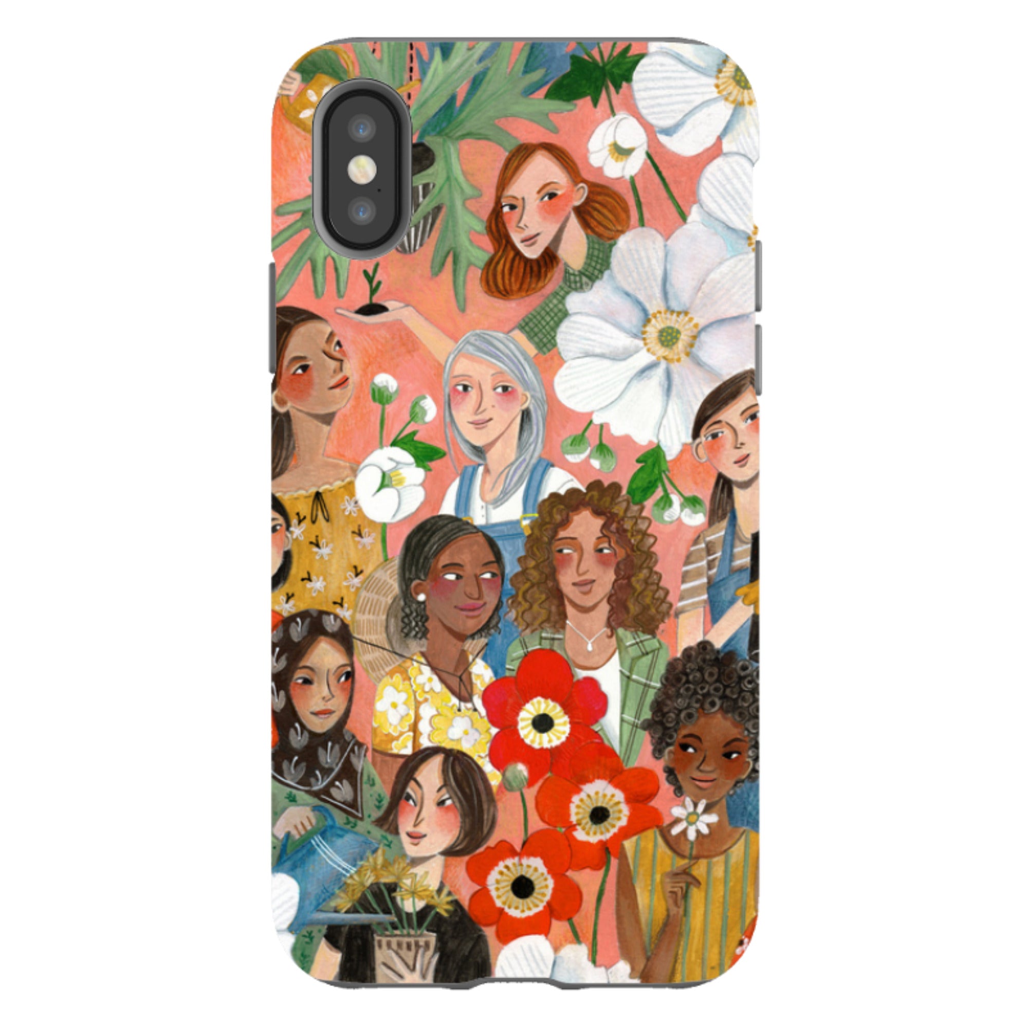 iPhone Tough Case - United By Caroline Bonne Muller