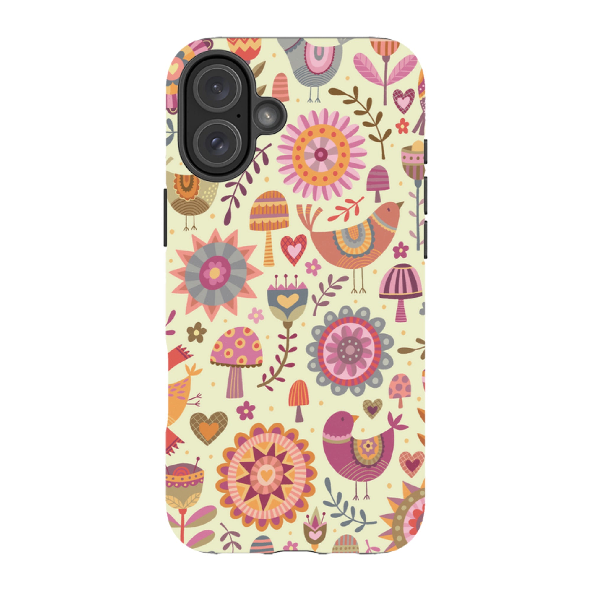 iPhone MagSafe Tough Case -  Bird Pattern II By Suzy Taylor
