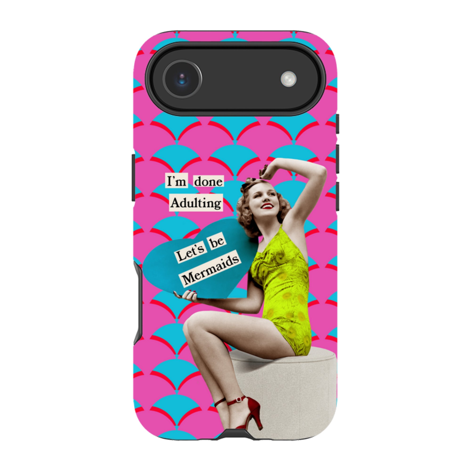 iPhone Tough Case - Mermaid By Clare Jordan