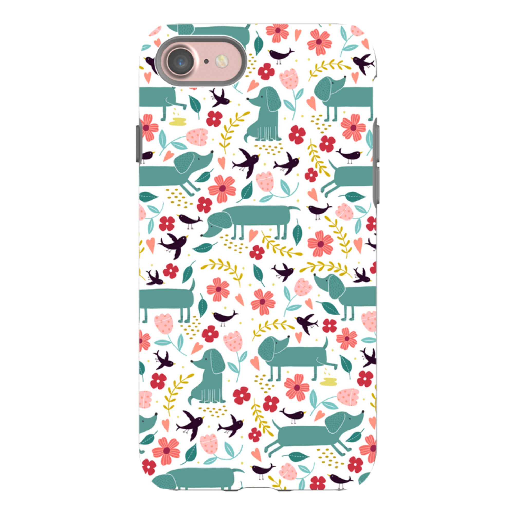 iPhone Tough Case - Cheeky Daschunds By Suzy Taylor