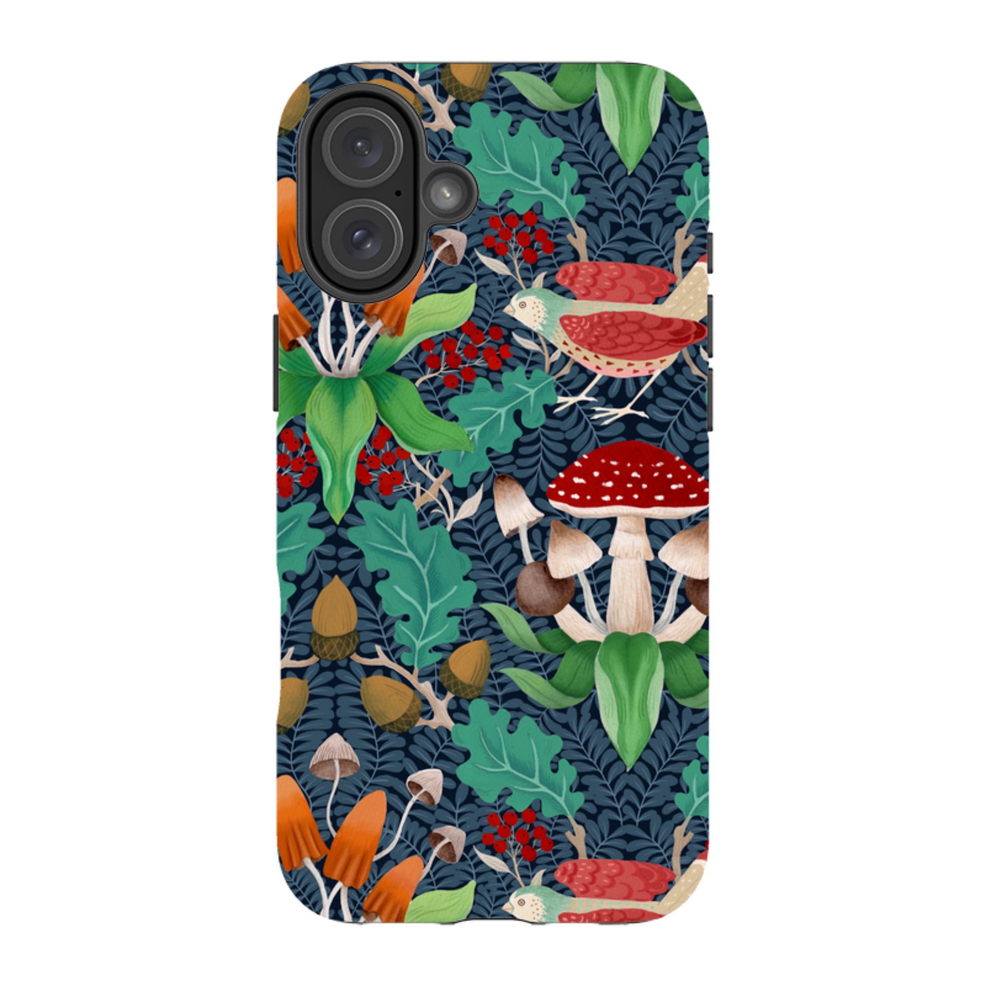 iPhone Tough Case - Mushrooms By Bex Parkin