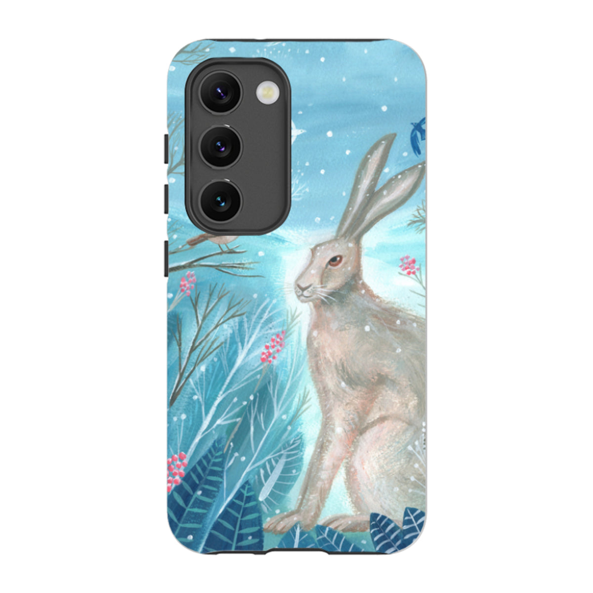 Samsung Tough Case - Winter Hare By Mary Stubberfield