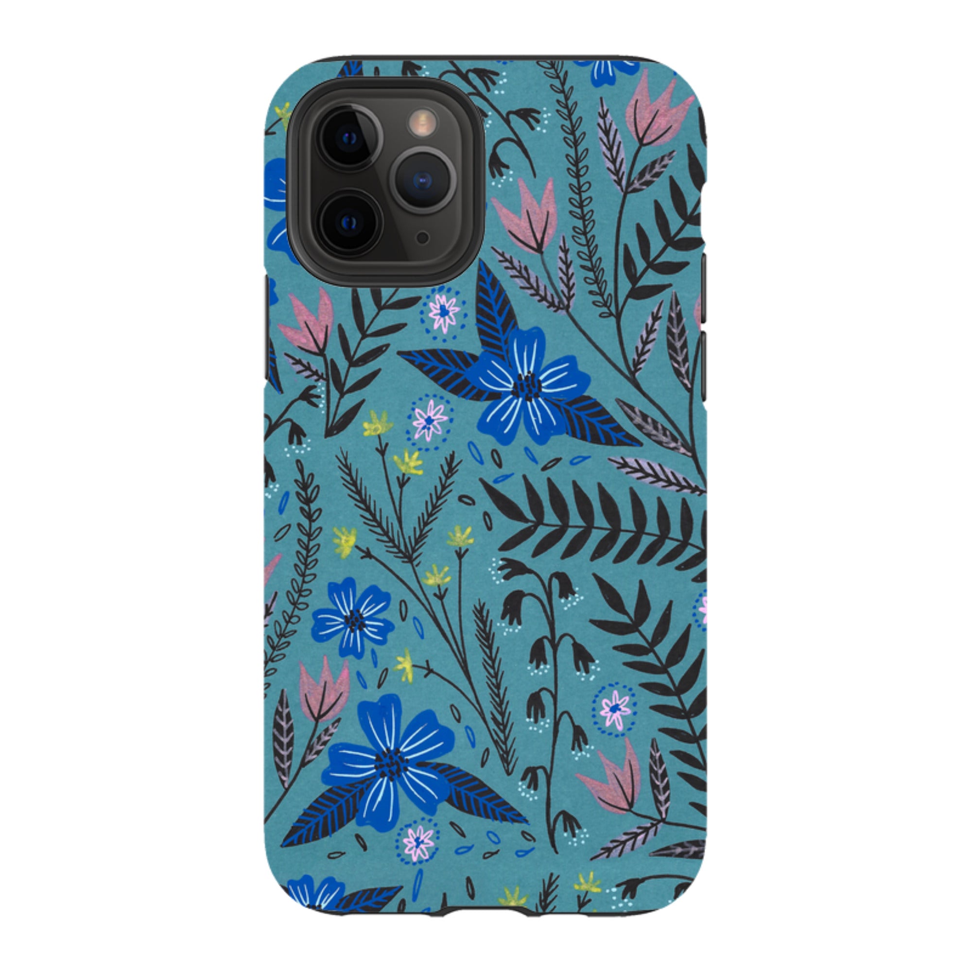 iPhone Tough Case - Dusk Garden By Lee Foster Wilson