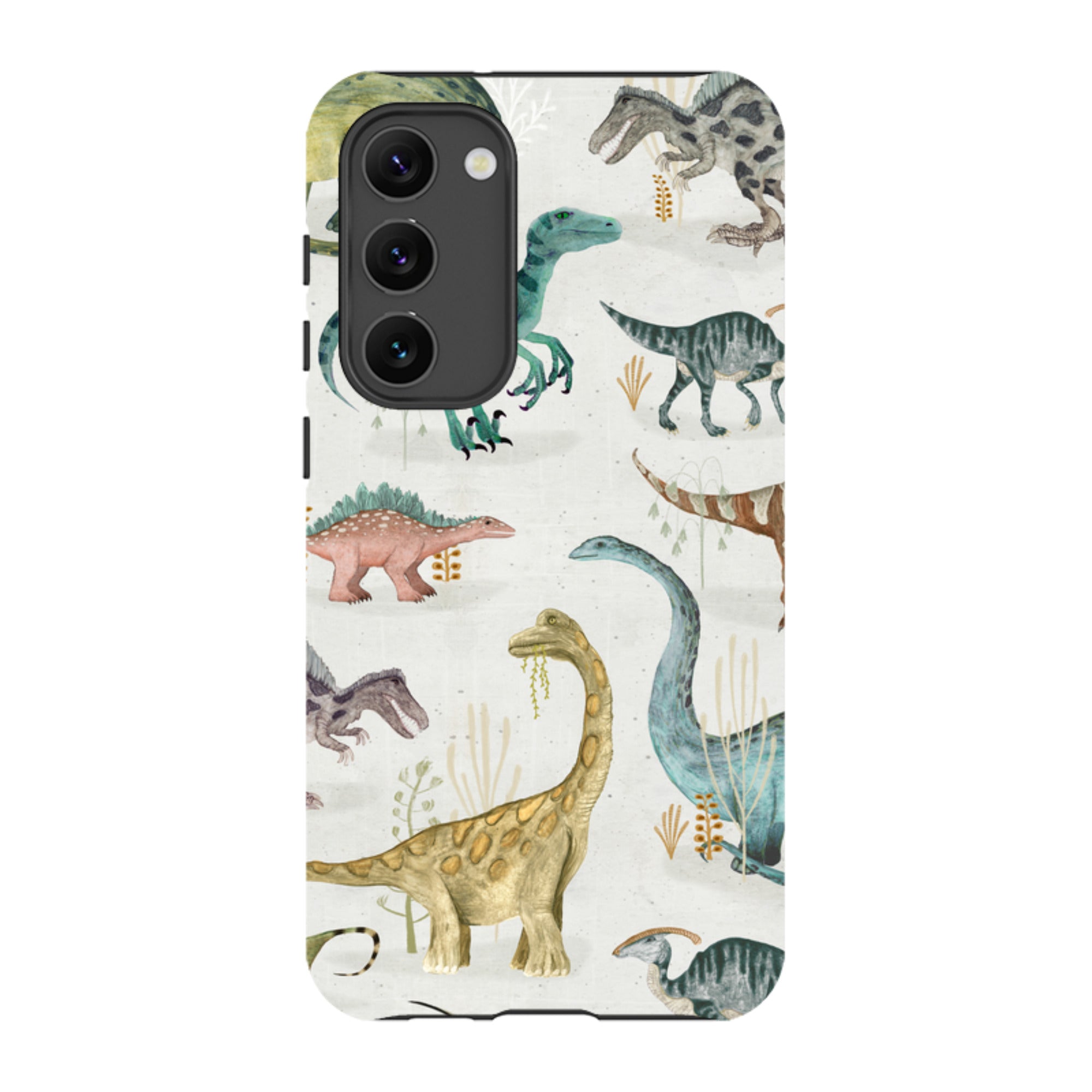 Samsung Tough Case - Dinosaur Pastel By Katherine Quinn