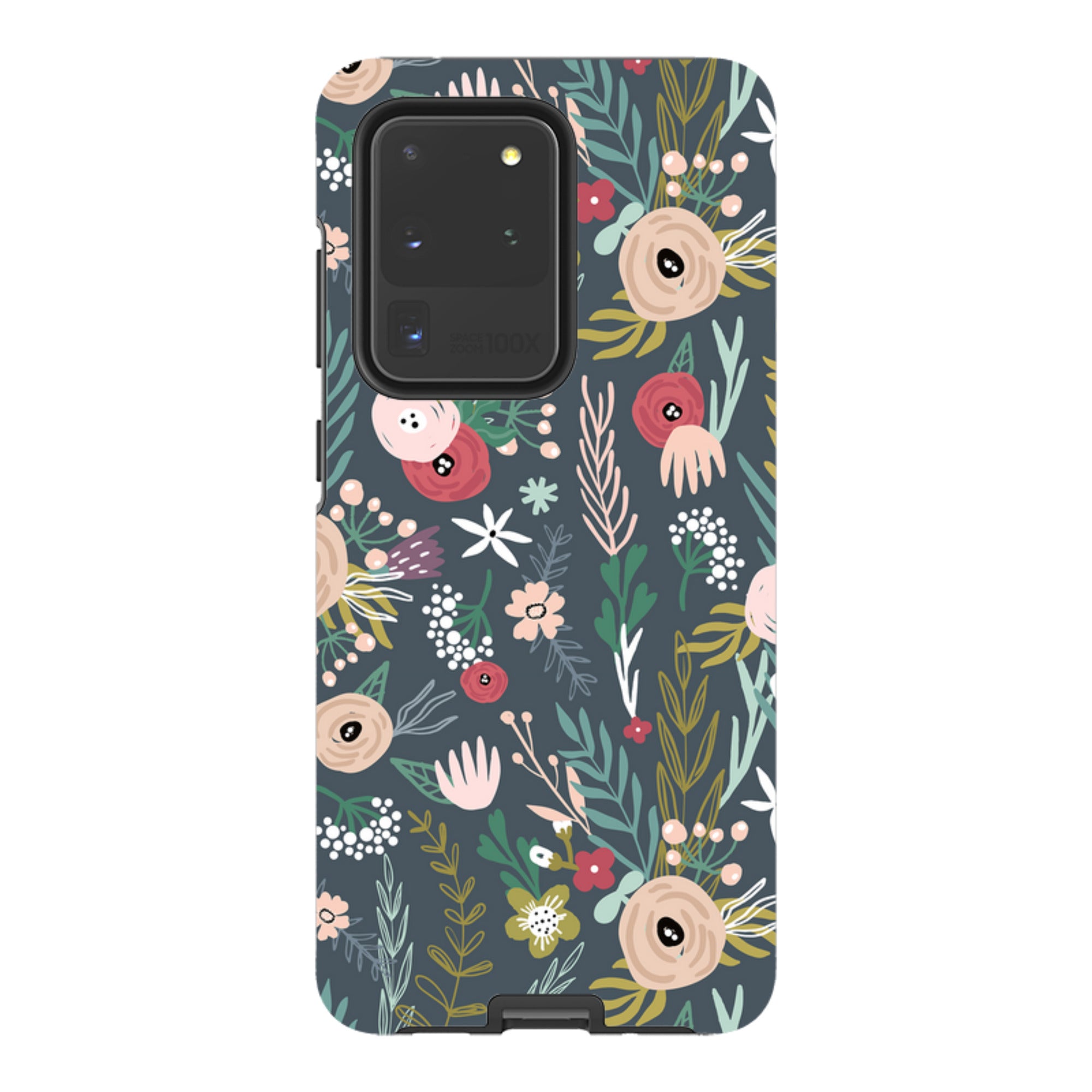 Samsung Tough Case - Winter Scandi Floral