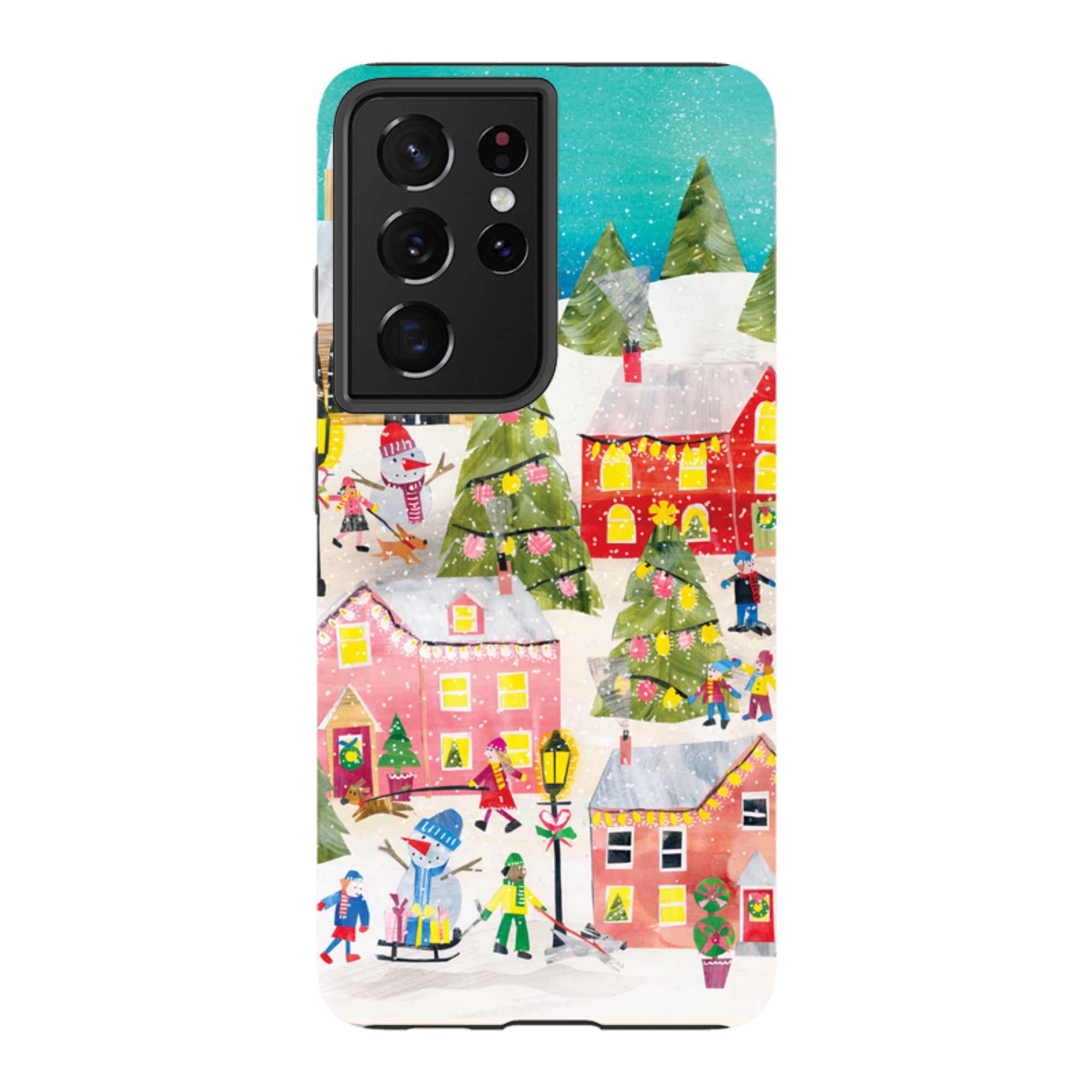 Samsung Tough Case - Winter Village By Tracey English