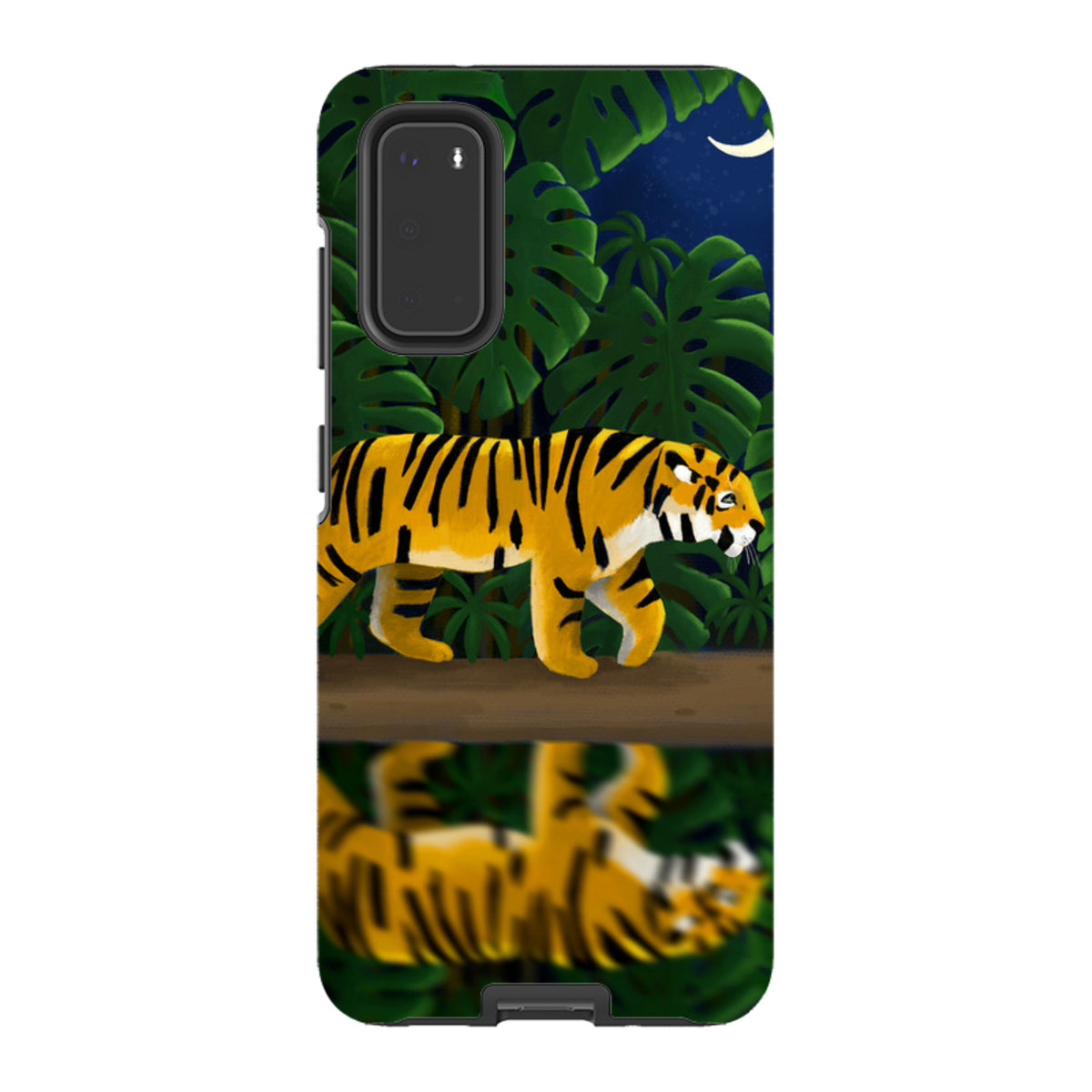 Samsung Tough Case - Tiger Night By Bex Parkin