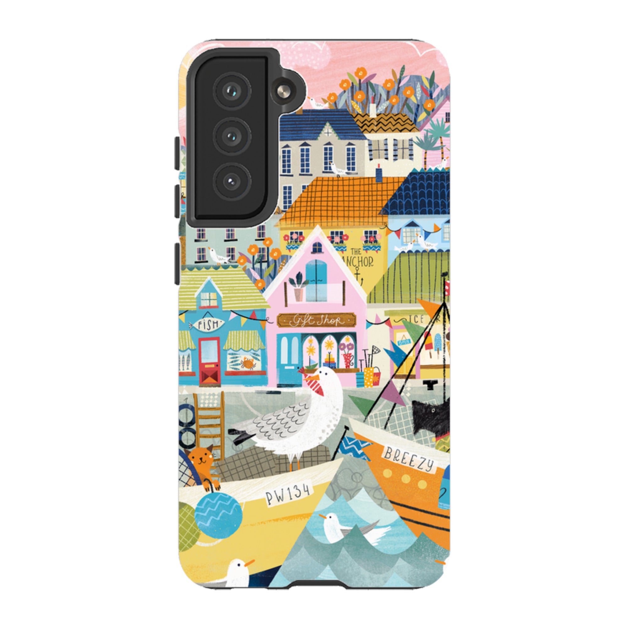 Samsung Tough  Case - Harbour 1 By Ali Brookes