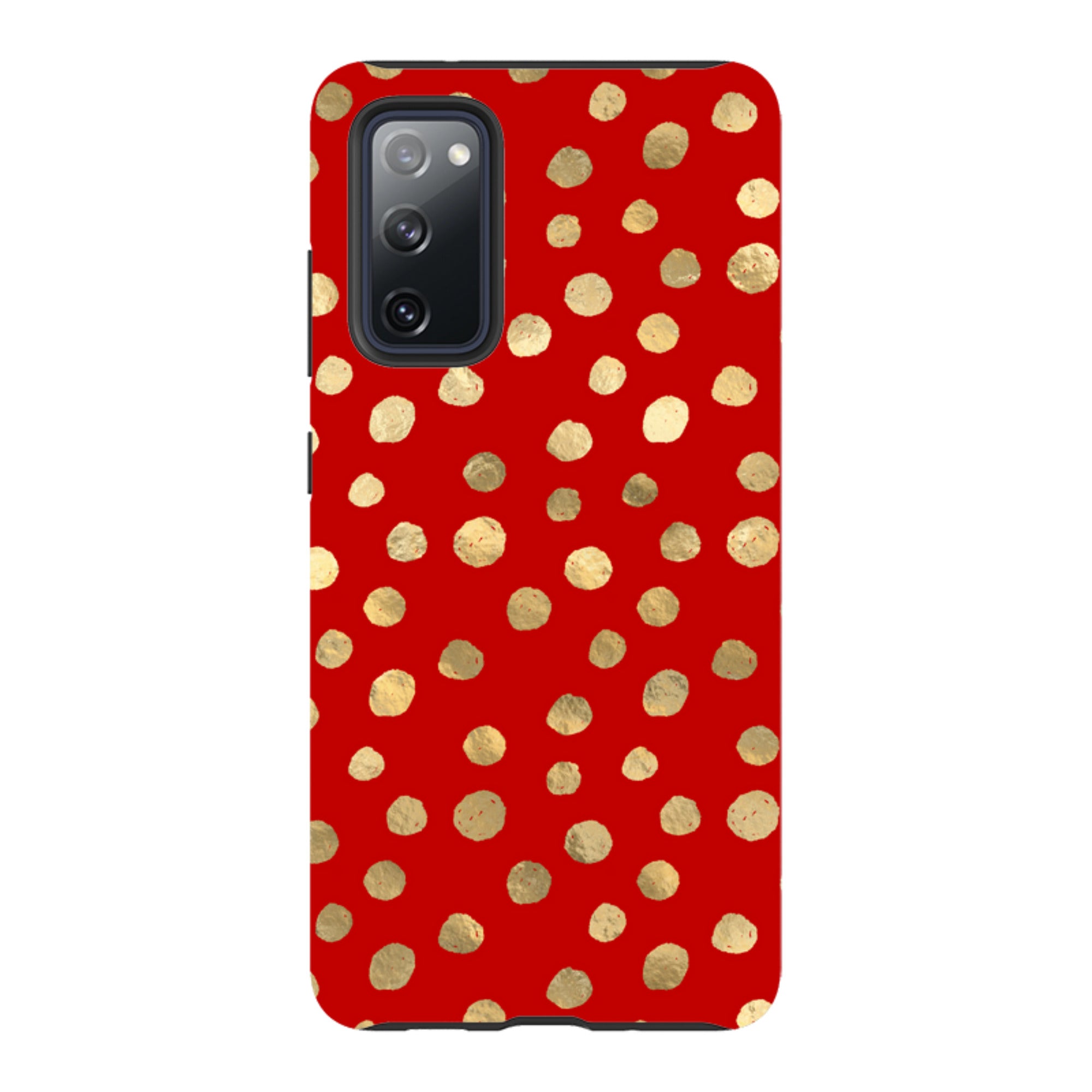 Samsung Tough Case - Burgundy and Gold Stars