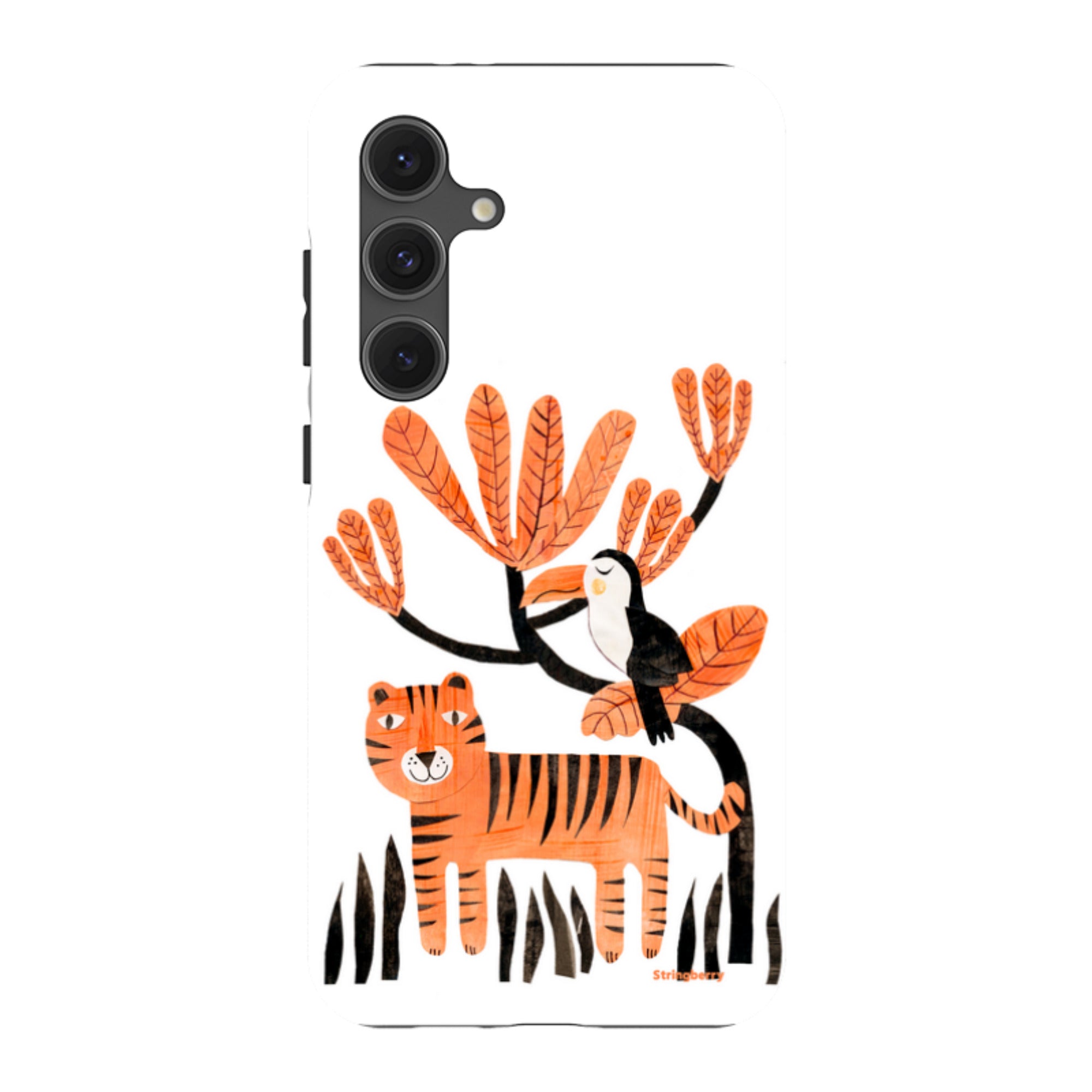 Samsung Tough Case - Tiger And Toucan By Tracey English