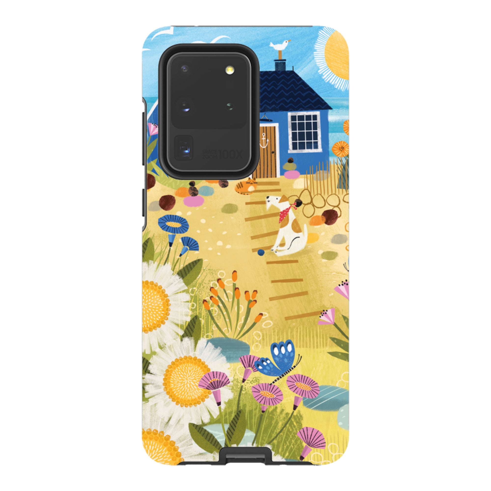 Samsung Tough  Case - Beach House By Ali Brookes