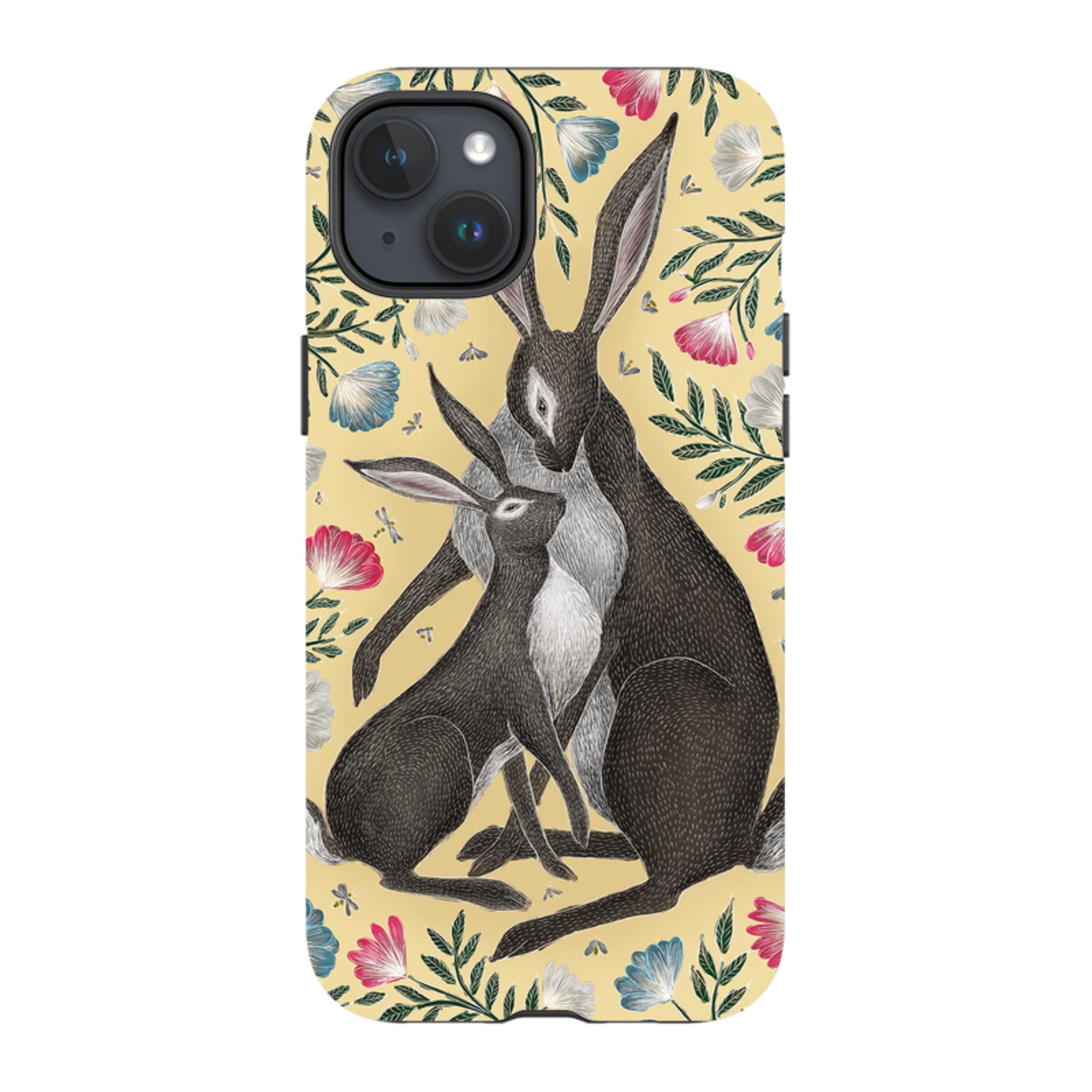 iPhone MagSafe Tough Case -  Mother and baby Hare By Catherine Rowe