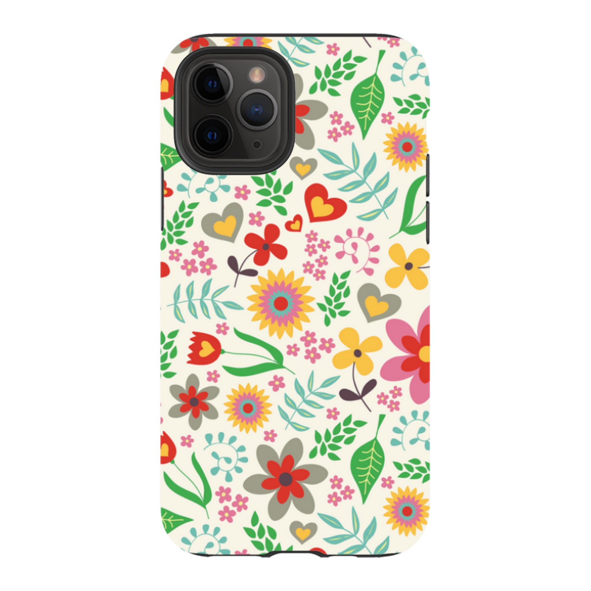 iPhone Tough Case - Folky Floral By Suzy Taylor