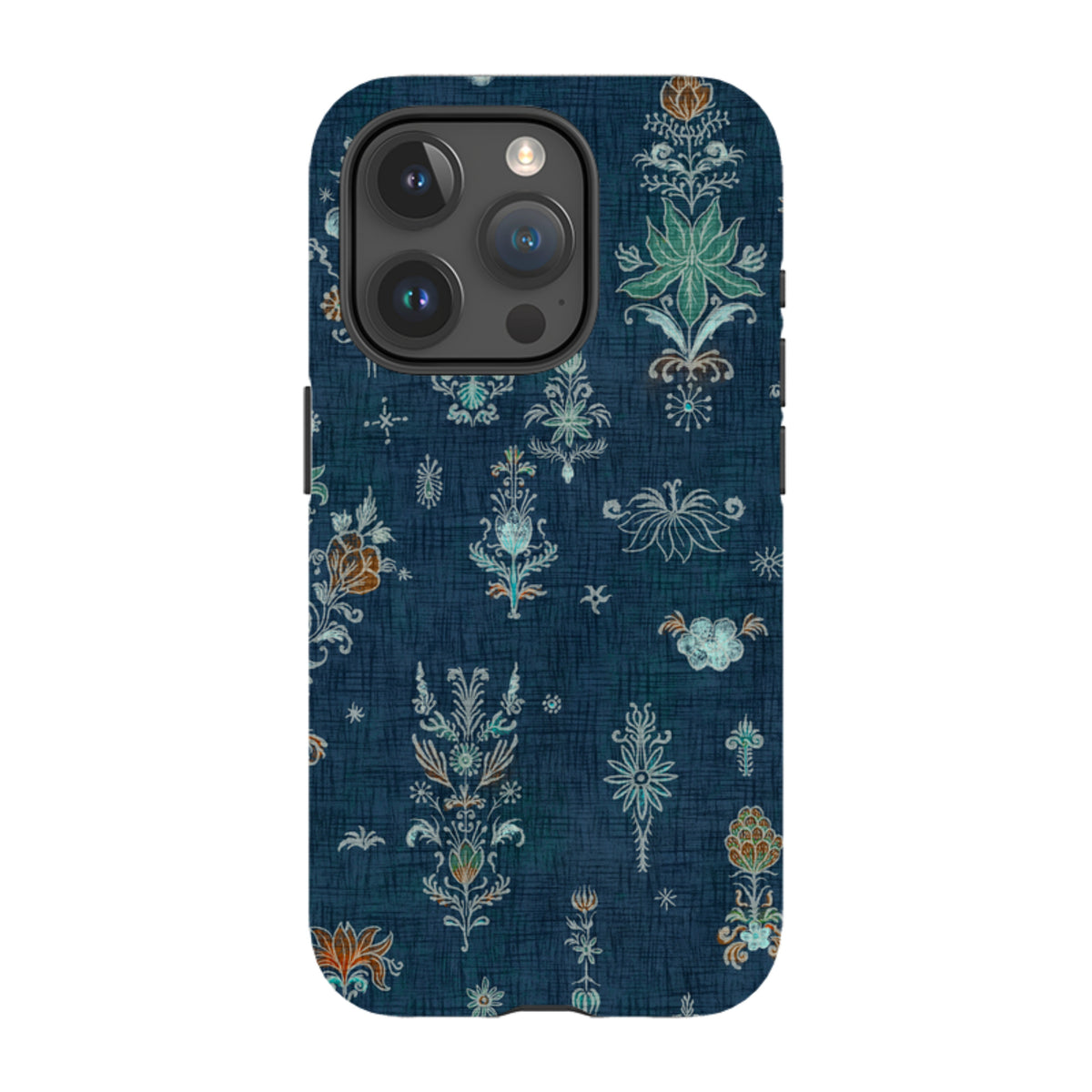iPhone Tough Case - Jewel Spirit - Navy Rust By Katherine Quinn