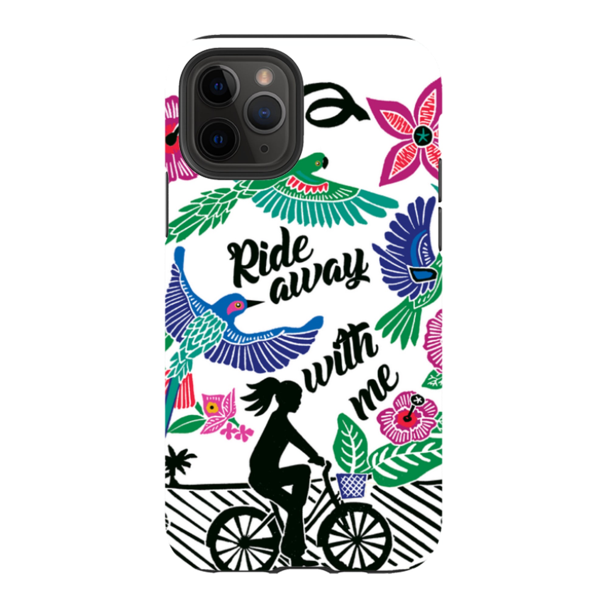 iPhone Tough Case - Ride With Me By Kate Heiss