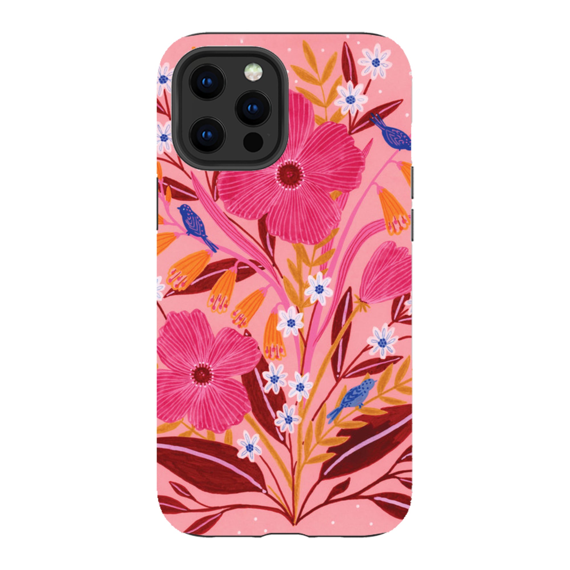 iPhone Tough Case - Flowers By Lee Foster Wilson