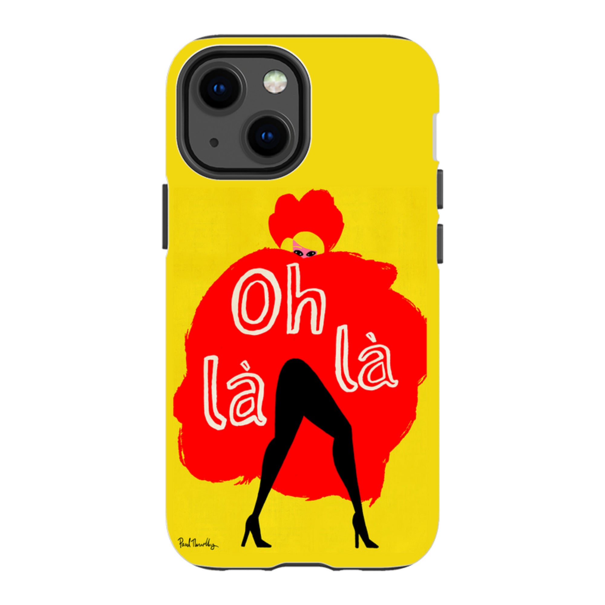 iPhone Tough Case - Oh Lala By Paul Thurlby