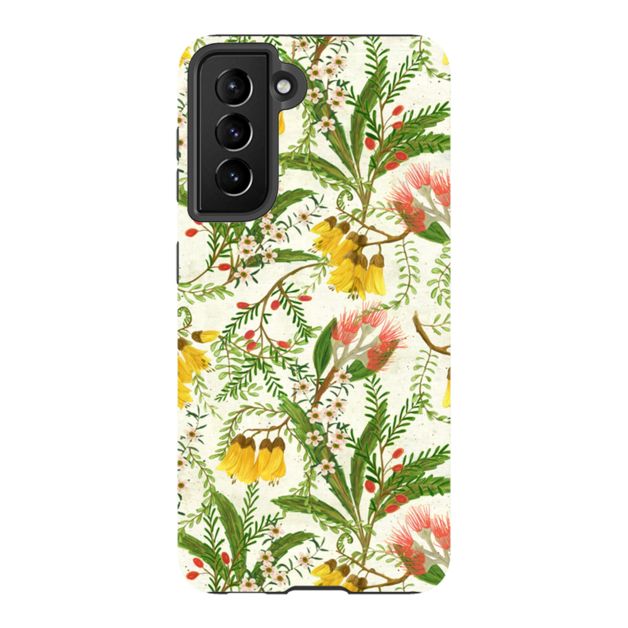 Samsung Tough Case - Kowhai And Bottle Brush By Katherine Quinn