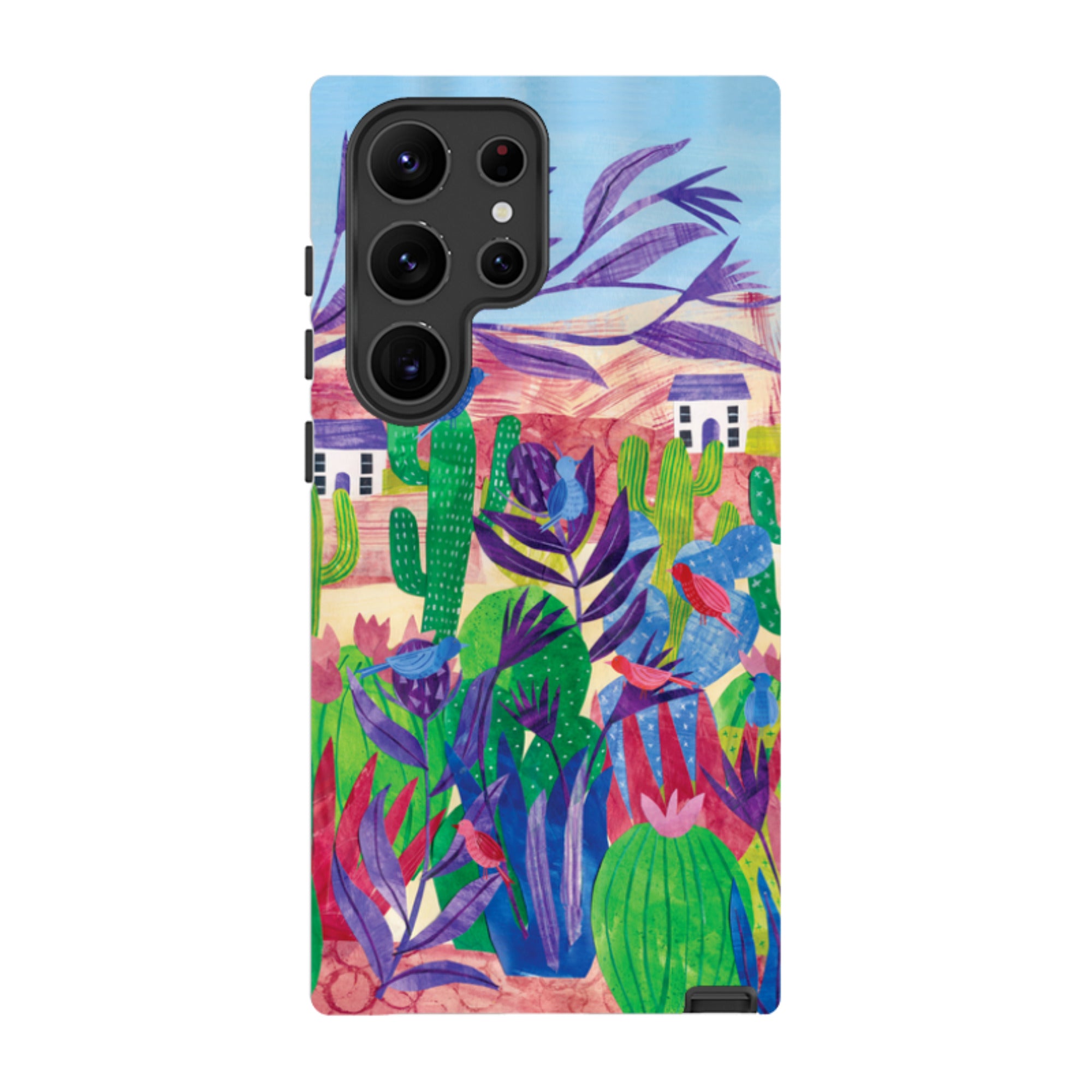 Samsung Tough Case - Desert Cactus By Tracey English