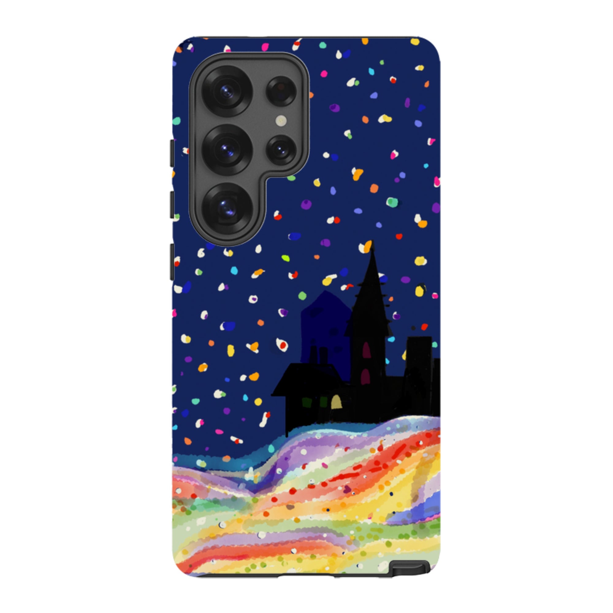 Samsung Tough Case - Rainbow Snow By Sarah Campbell