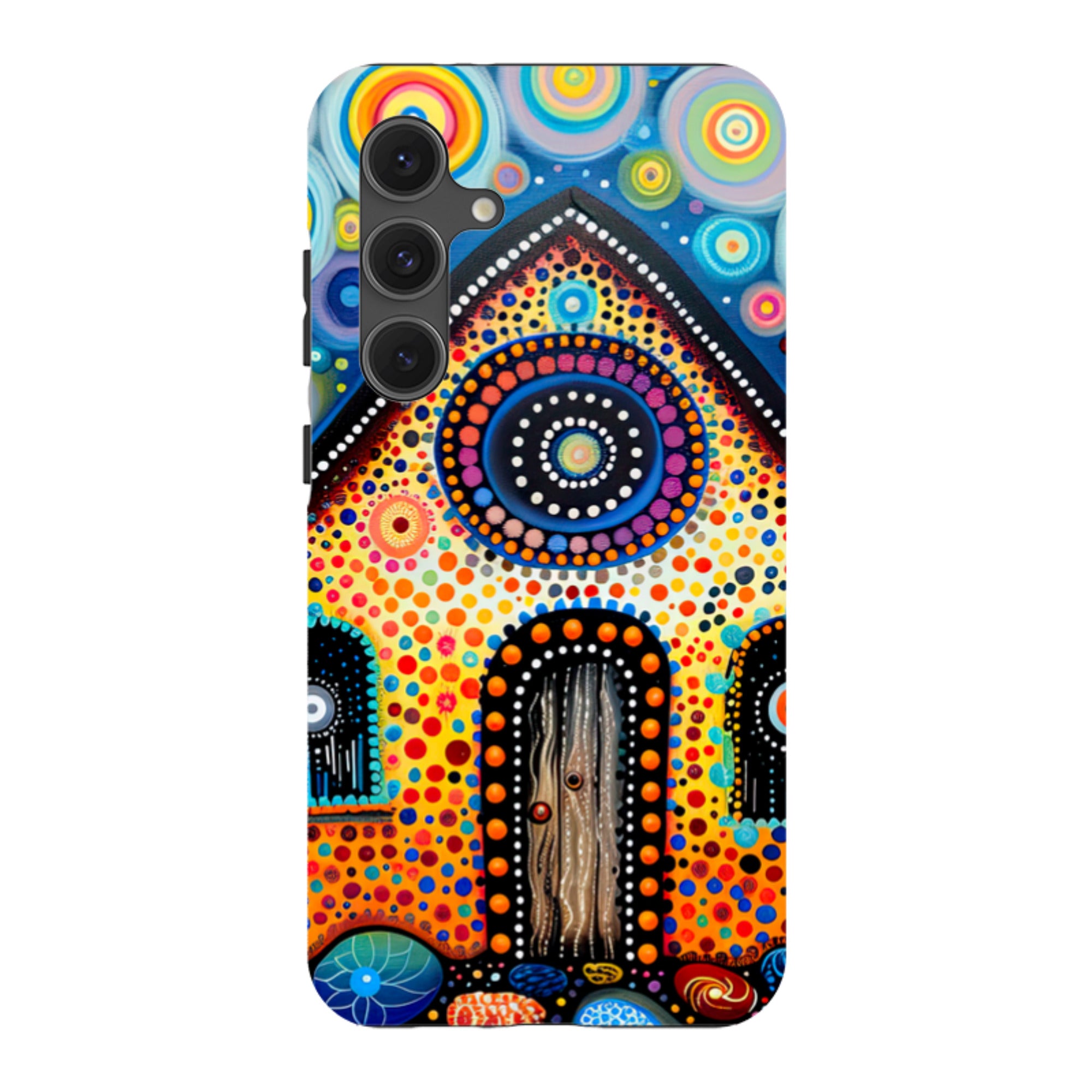 Samsung Tough Case - Folk Art House III